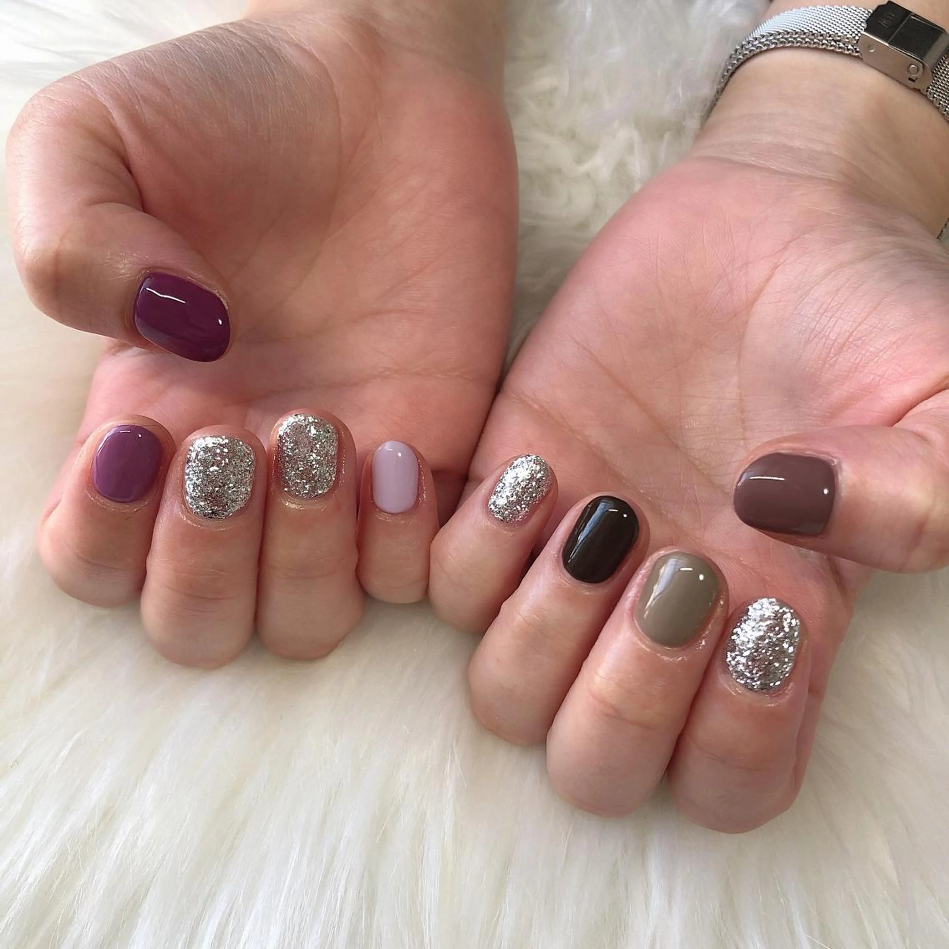 ネイル ハンドネイル 西岡 杏のネイルデザイン