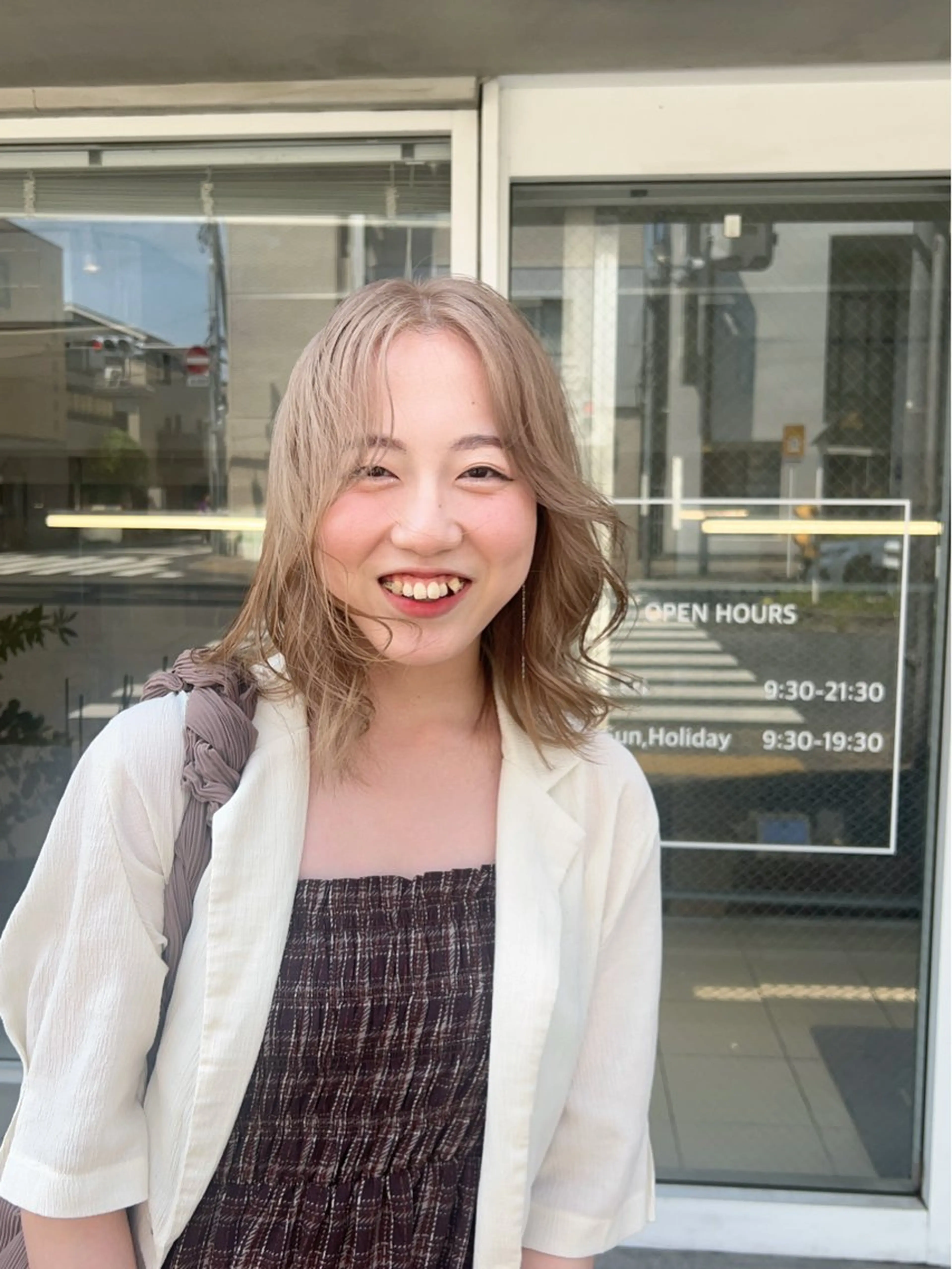 カラー ヘアカラー くすみカラー/ブリ ーチ seina★のヘアスタイル