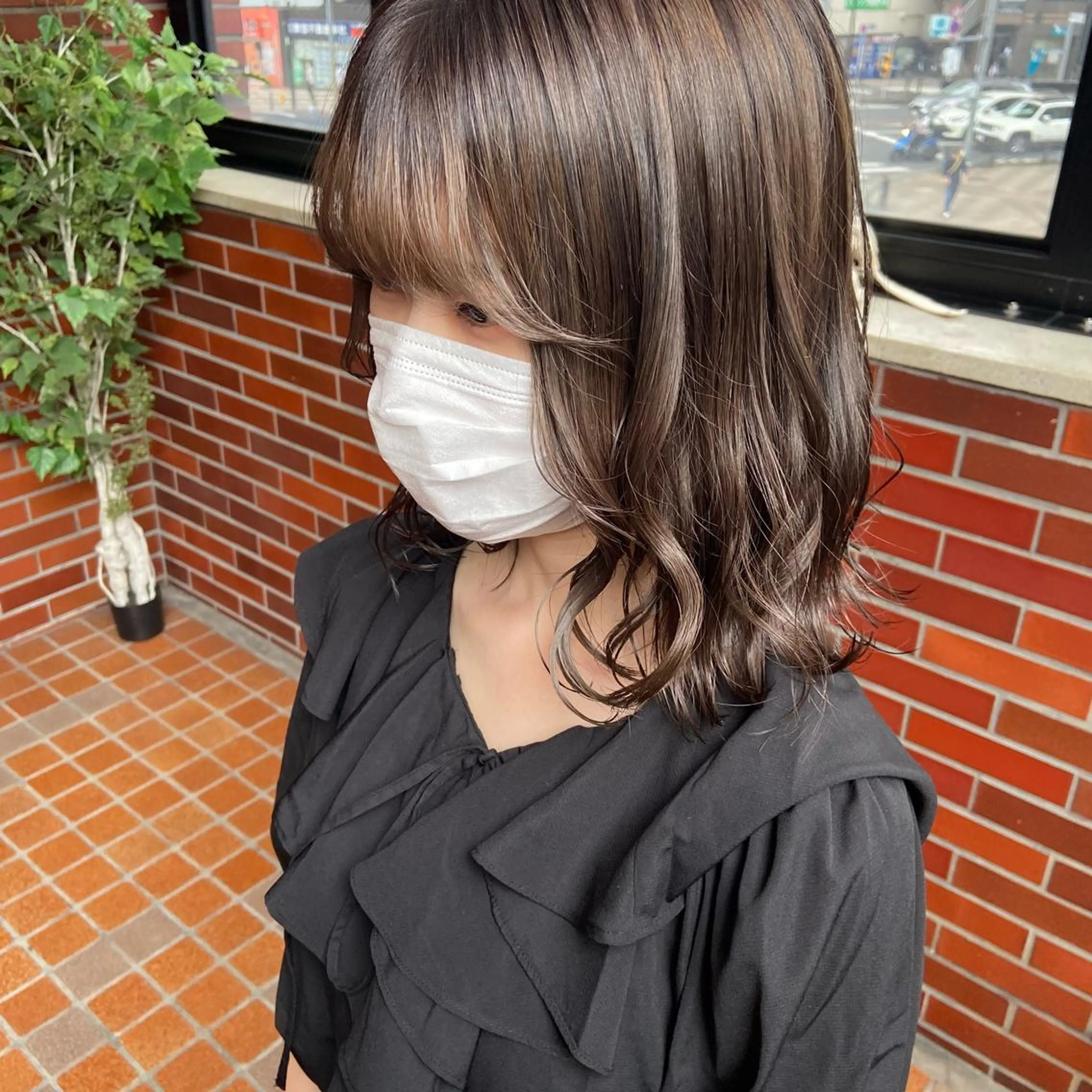 ミディアム カラー 全店売上No.1🏆 ✨深江裕稀のヘアスタイル