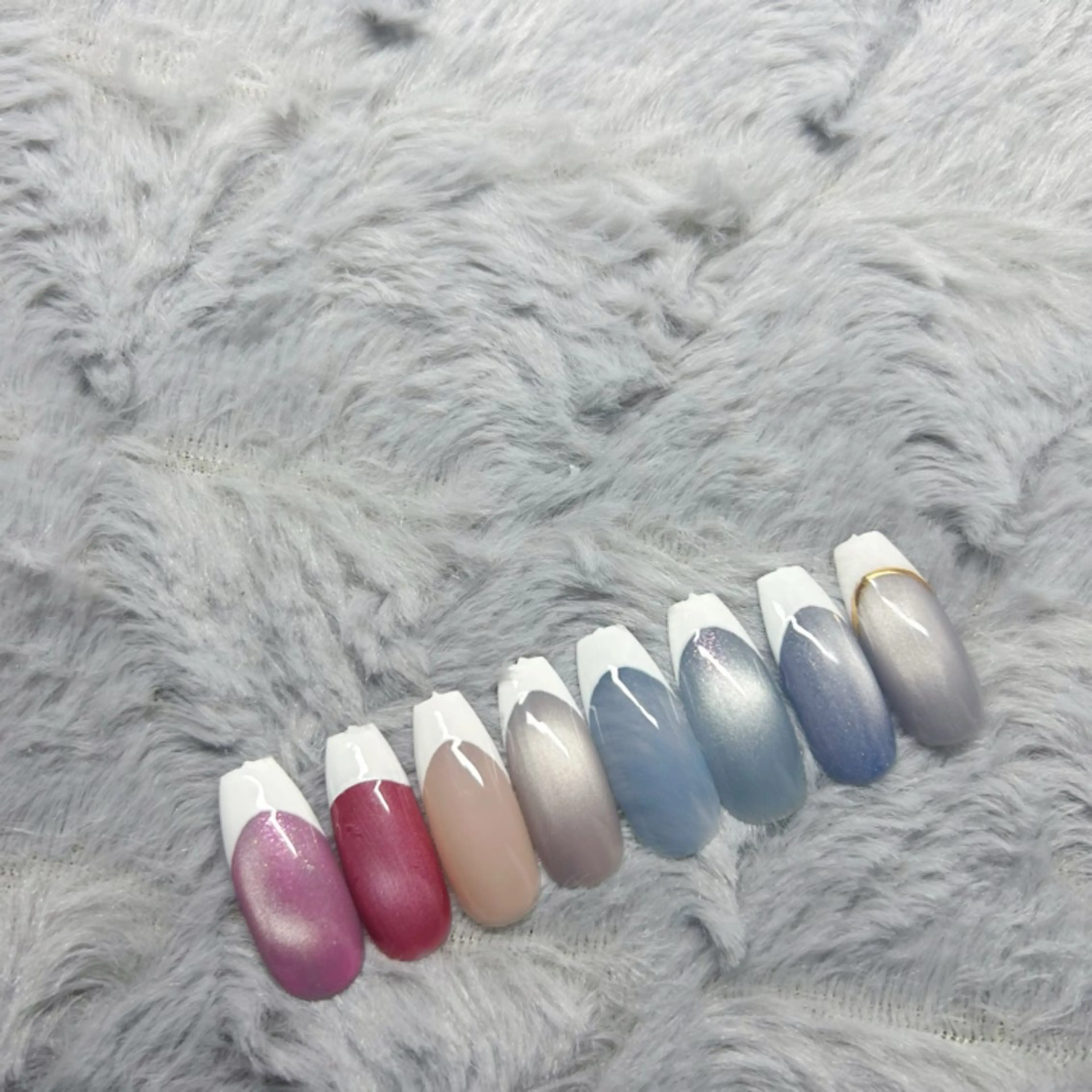 ネイル フレンチネイル ハンドネイル ANNE綾瀬店 eriのネイルデザイン