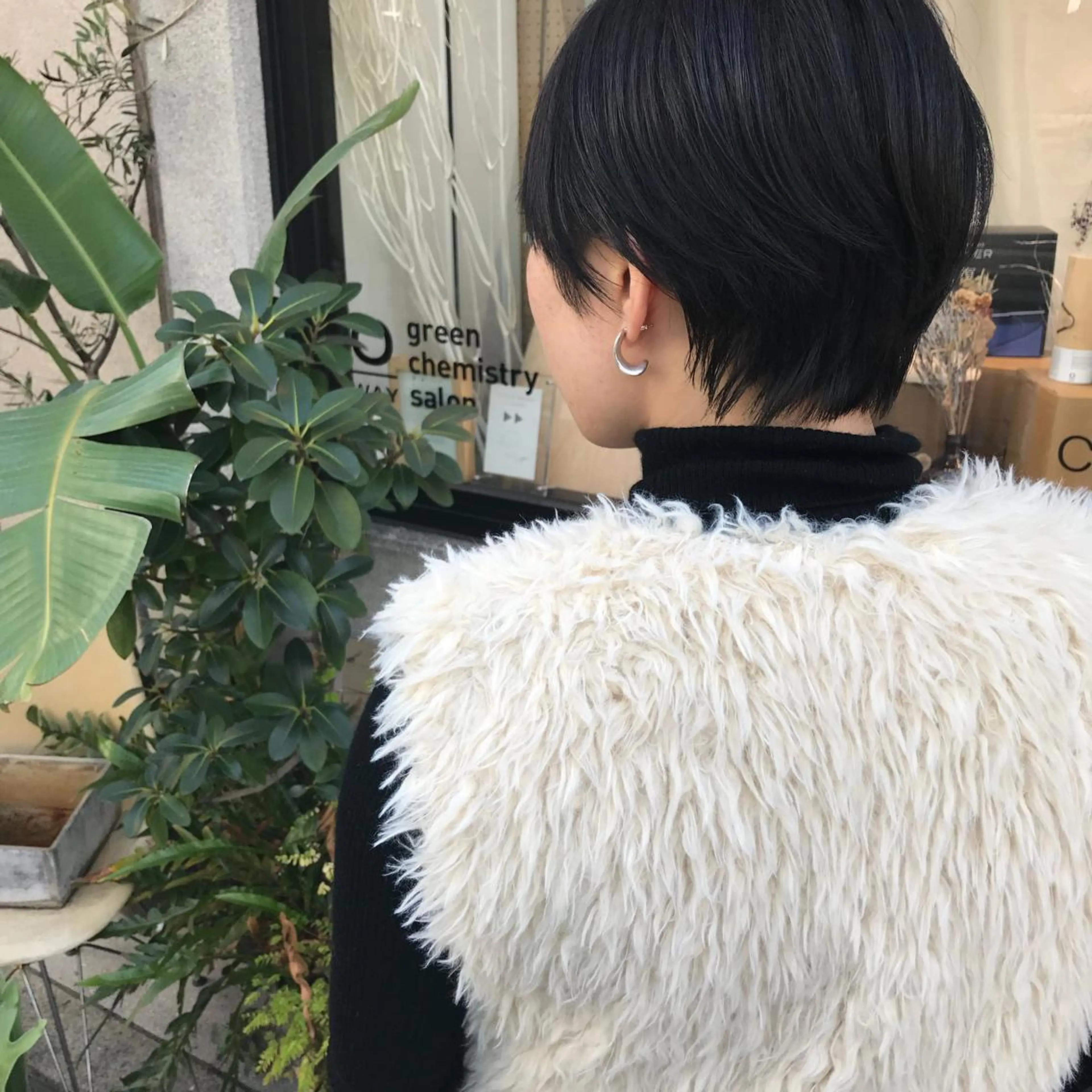 ショート カット ヘアカラー トリートメント 艶髪color💎髪 質改善ストレート大吉のヘアスタイル