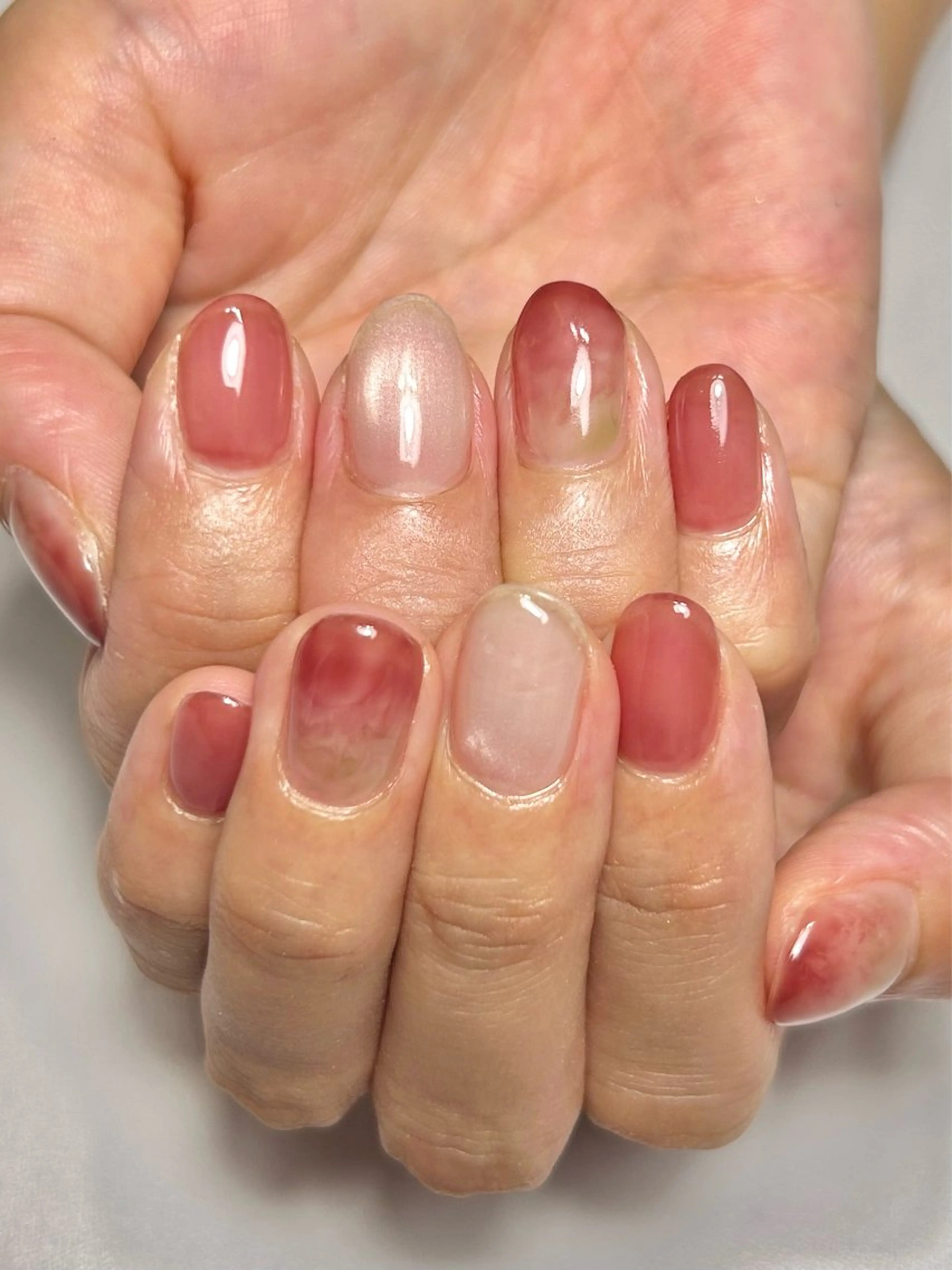 ネイル シンプルネイル nail salon Cuoréのネイルデザイン