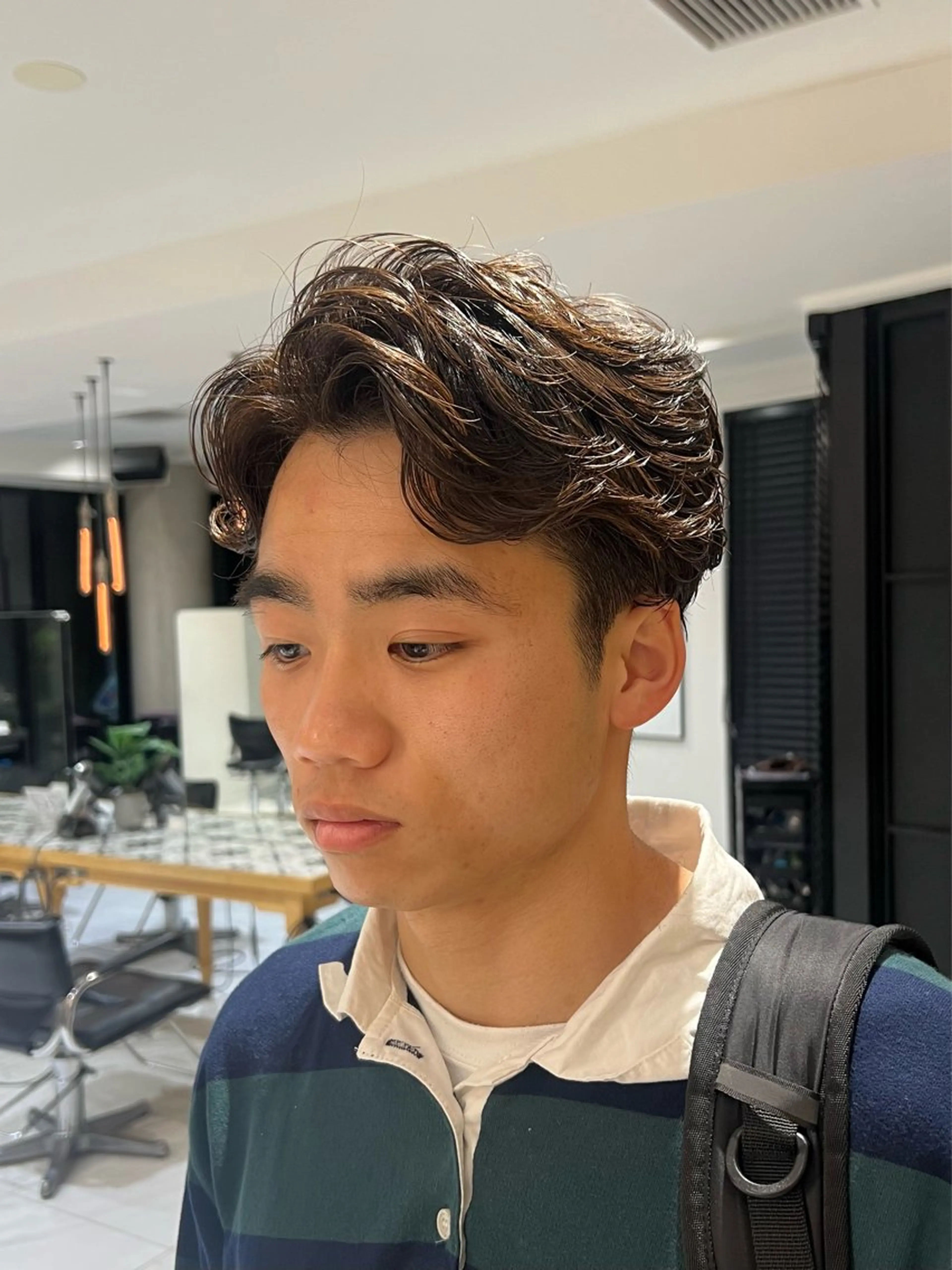 メンズ ブリーチ/縮毛矯正 🏖️MIREのヘアスタイル