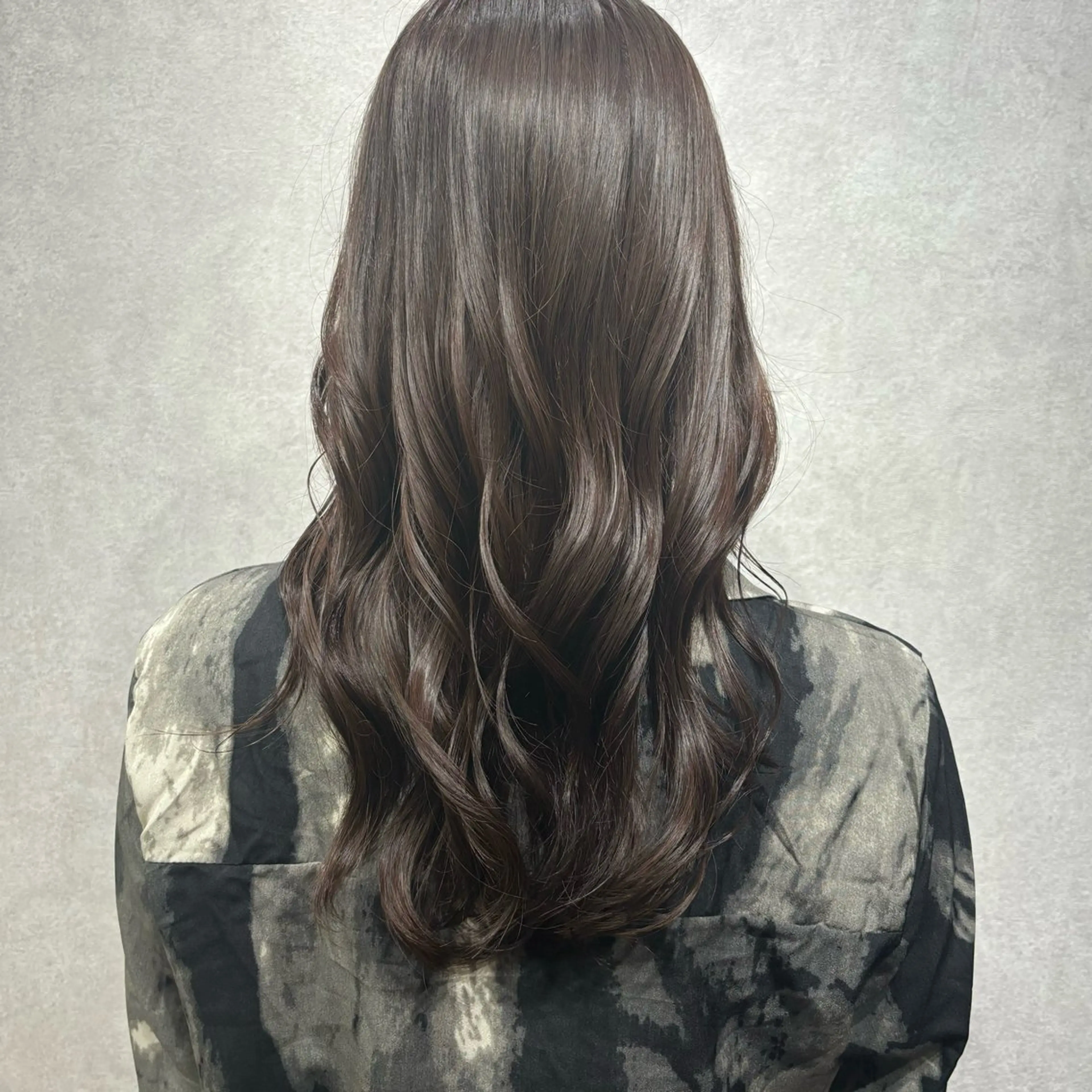 セミロング カラー 髪質改善ストレート /暖色カラー🎀🪞のヘアスタイル