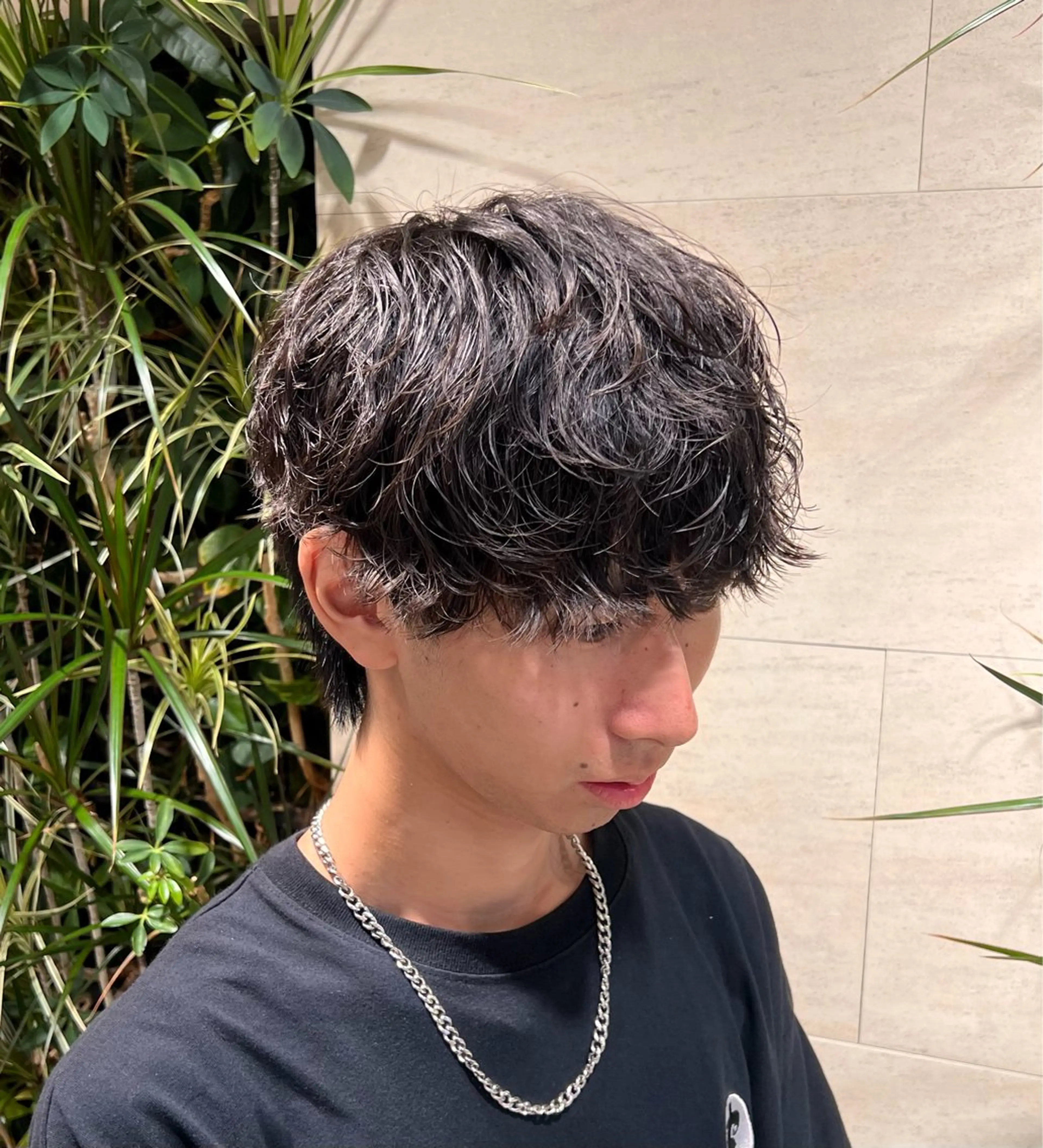 メンズ カット パーマ メンズカット/メン ズパーマ/鎌倉/ユウのヘアスタイル