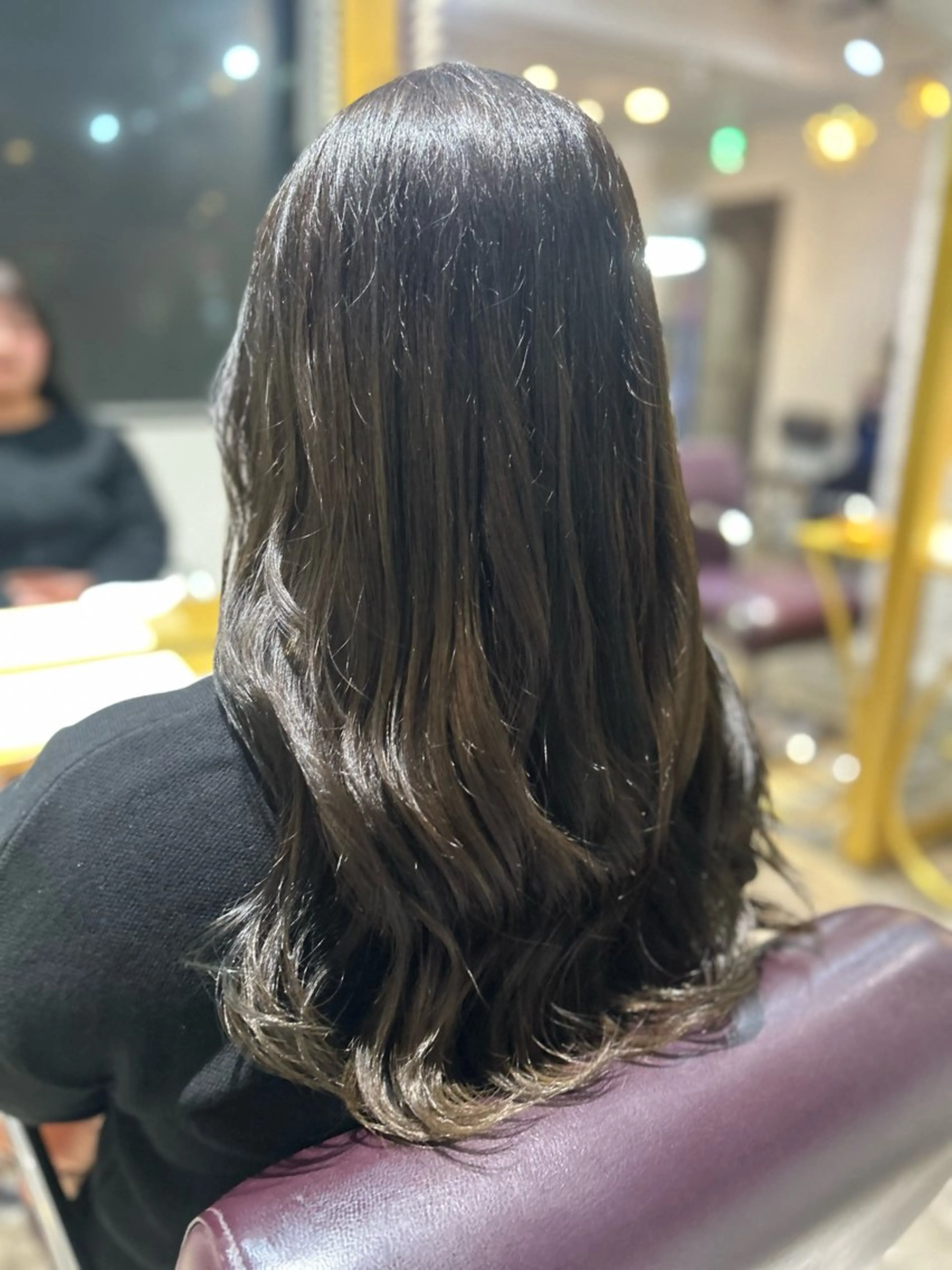 ロング カラー 縮毛矯正／レイヤー／ 🩵mizukiのヘアスタイル