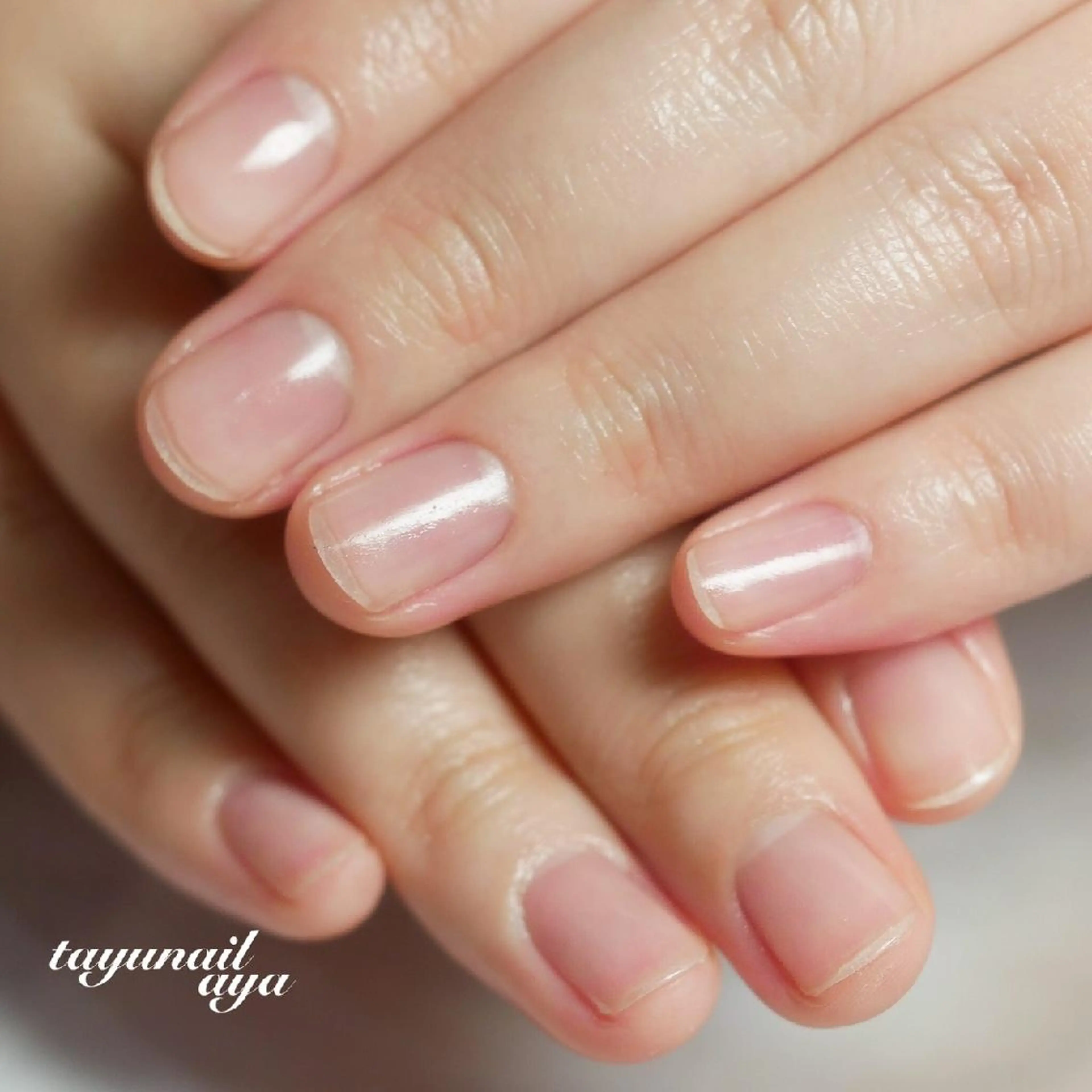 ネイル ブルー ジェルネイル パラジェル 冬ネイル ネイルサロン 【たゆnail】のネイルデザイン