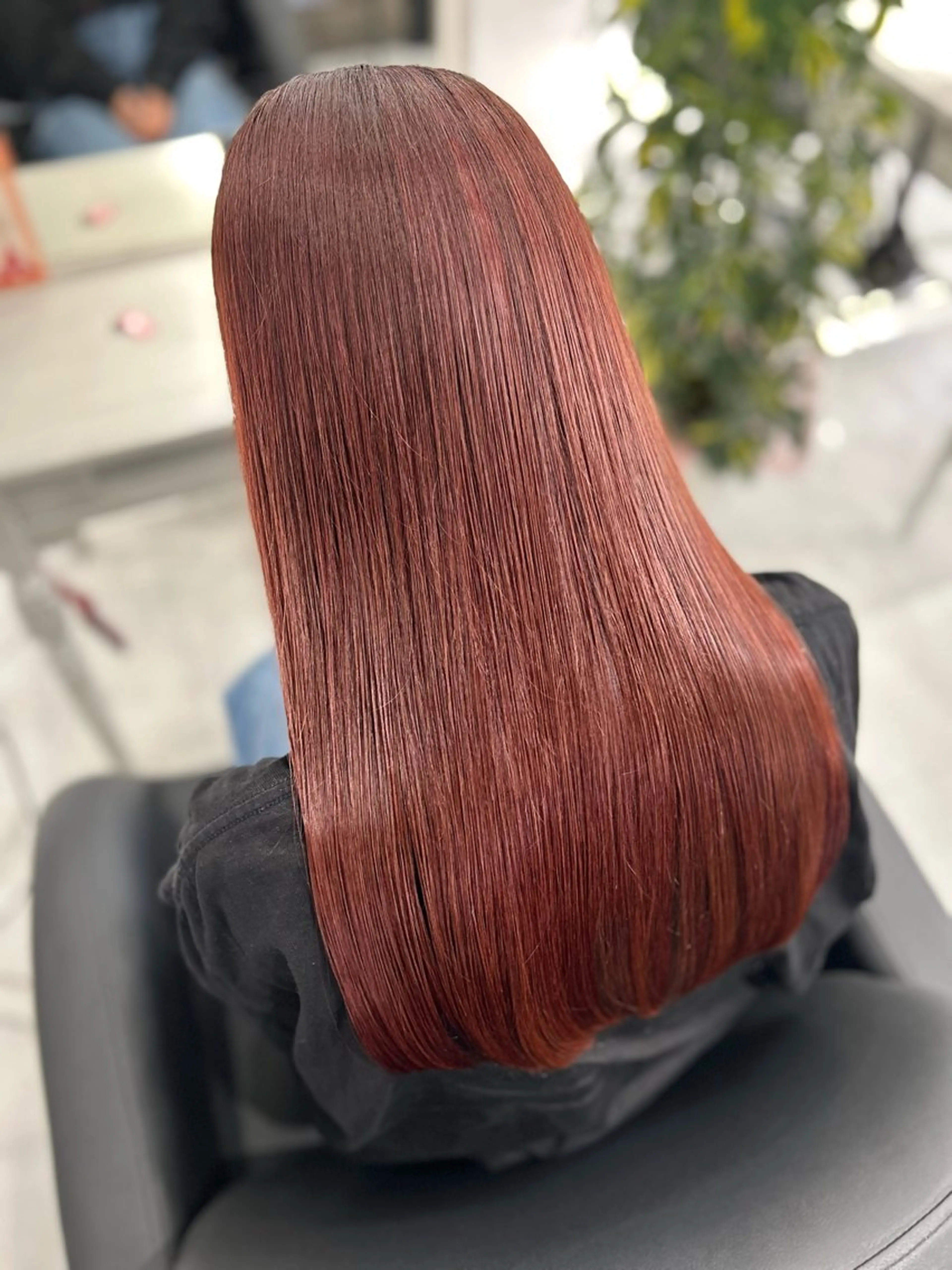 ロング カラー オレンジ オレンジピンク ピンクカラー 🫧高鹿汰一髪質改善 /白髪ぼかし🫧のヘアスタイル