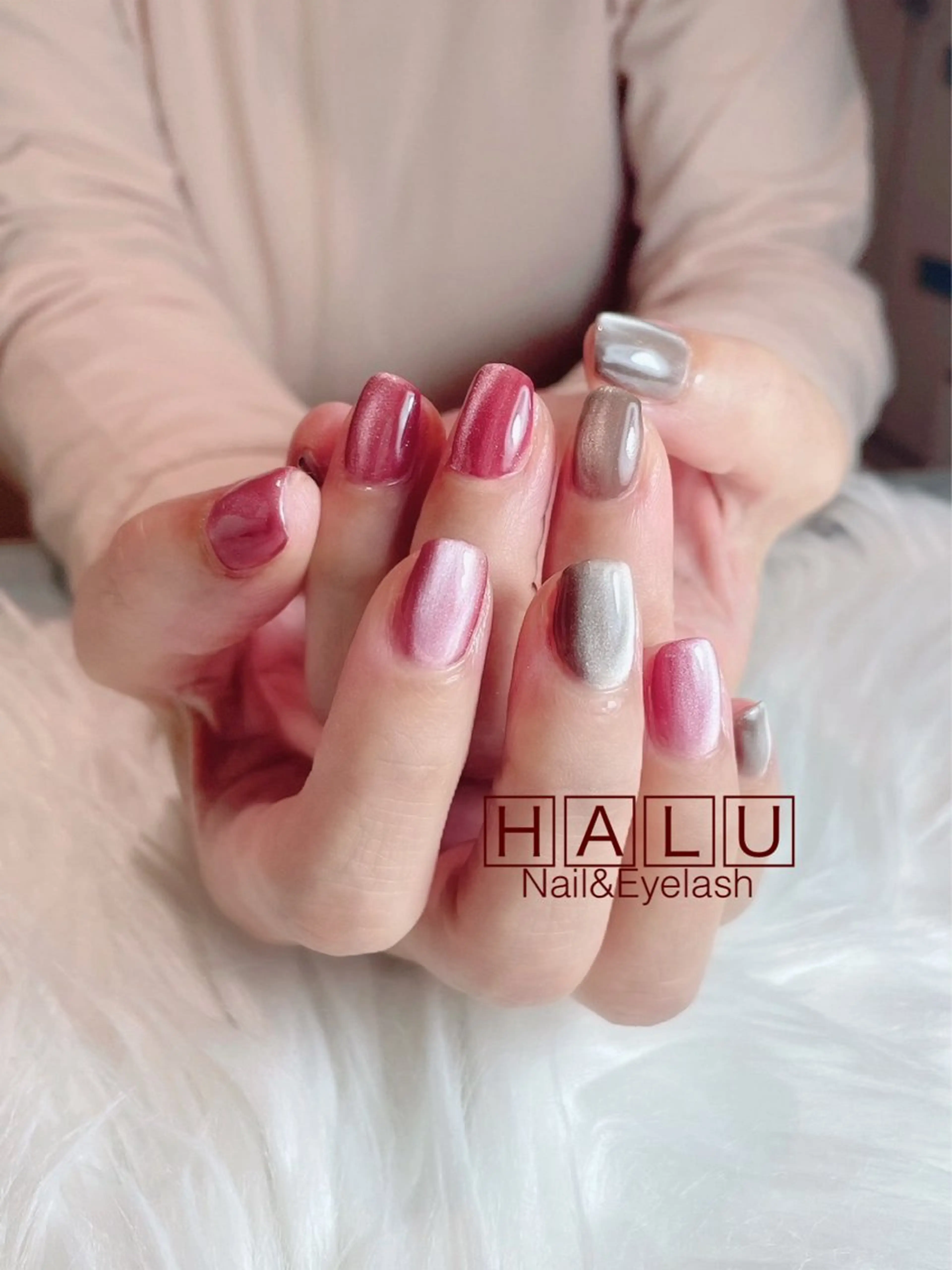 ネイル マグネットネイル HALU ハルのネイルデザイン