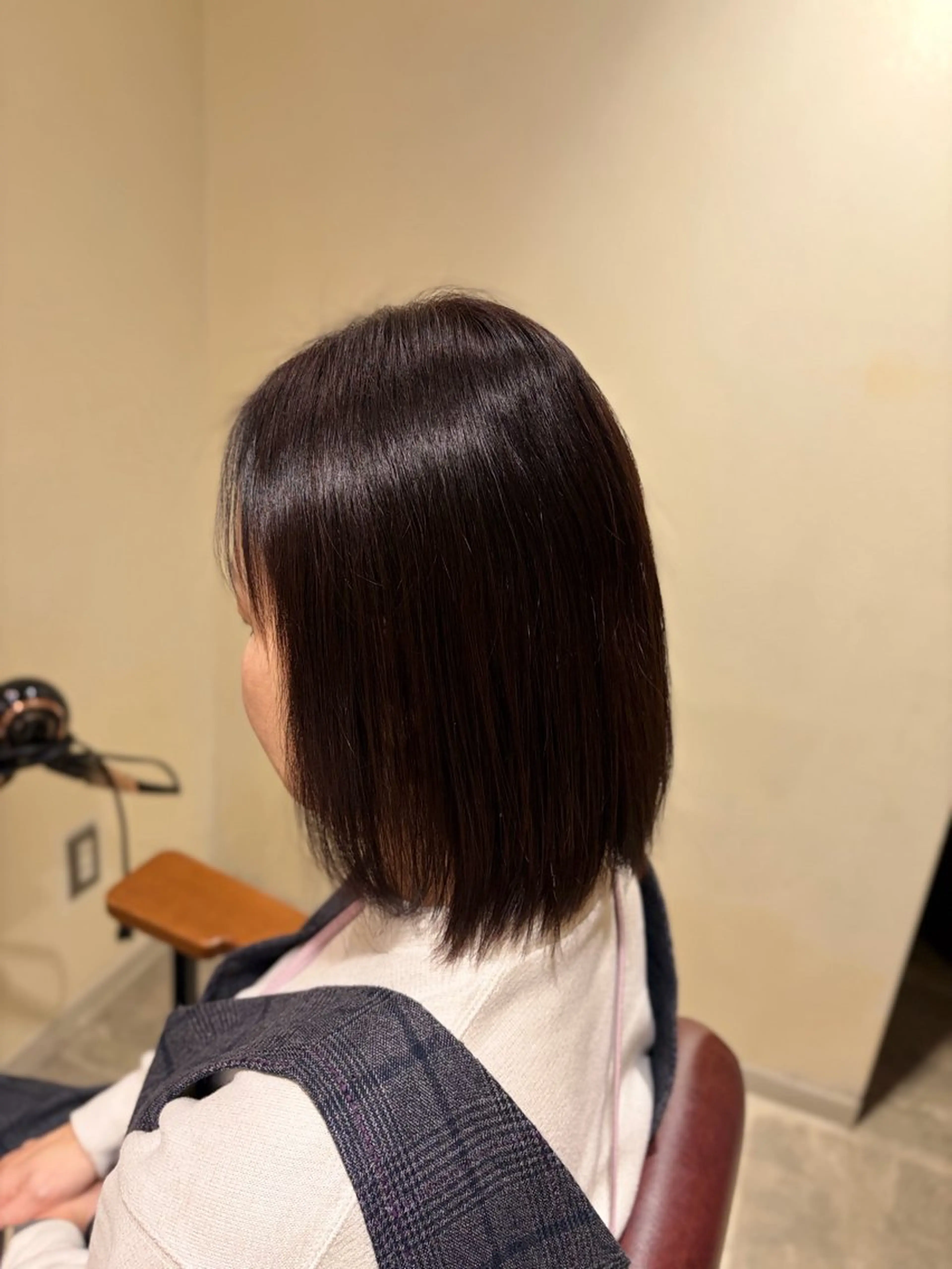 ミディアム カラー 西村 さくらのヘアスタイル