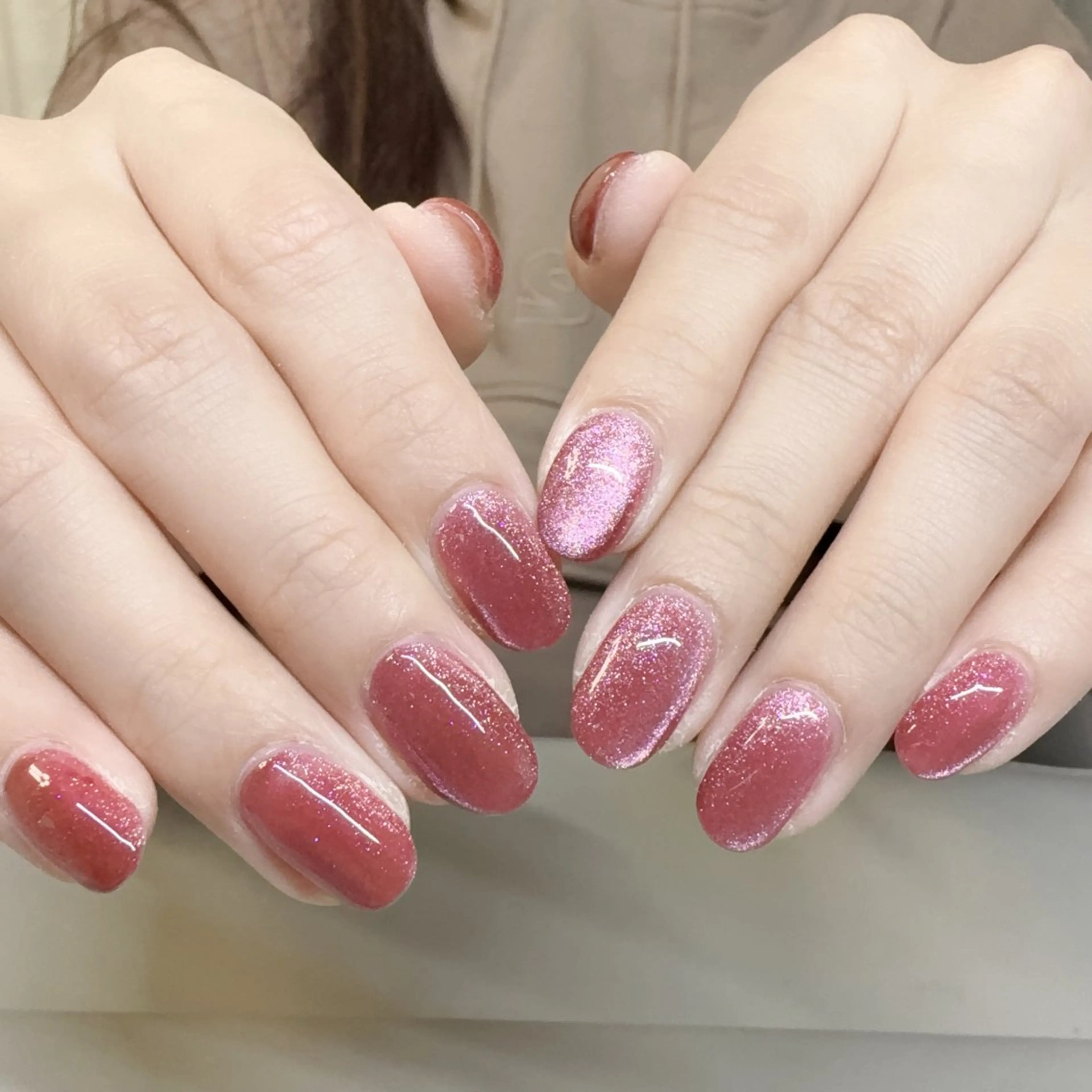 ネイル アニマル柄 べっ甲ネイル ブラウン ジェルネイル ハロウィン Rika  nail cocoのネイルデザイン