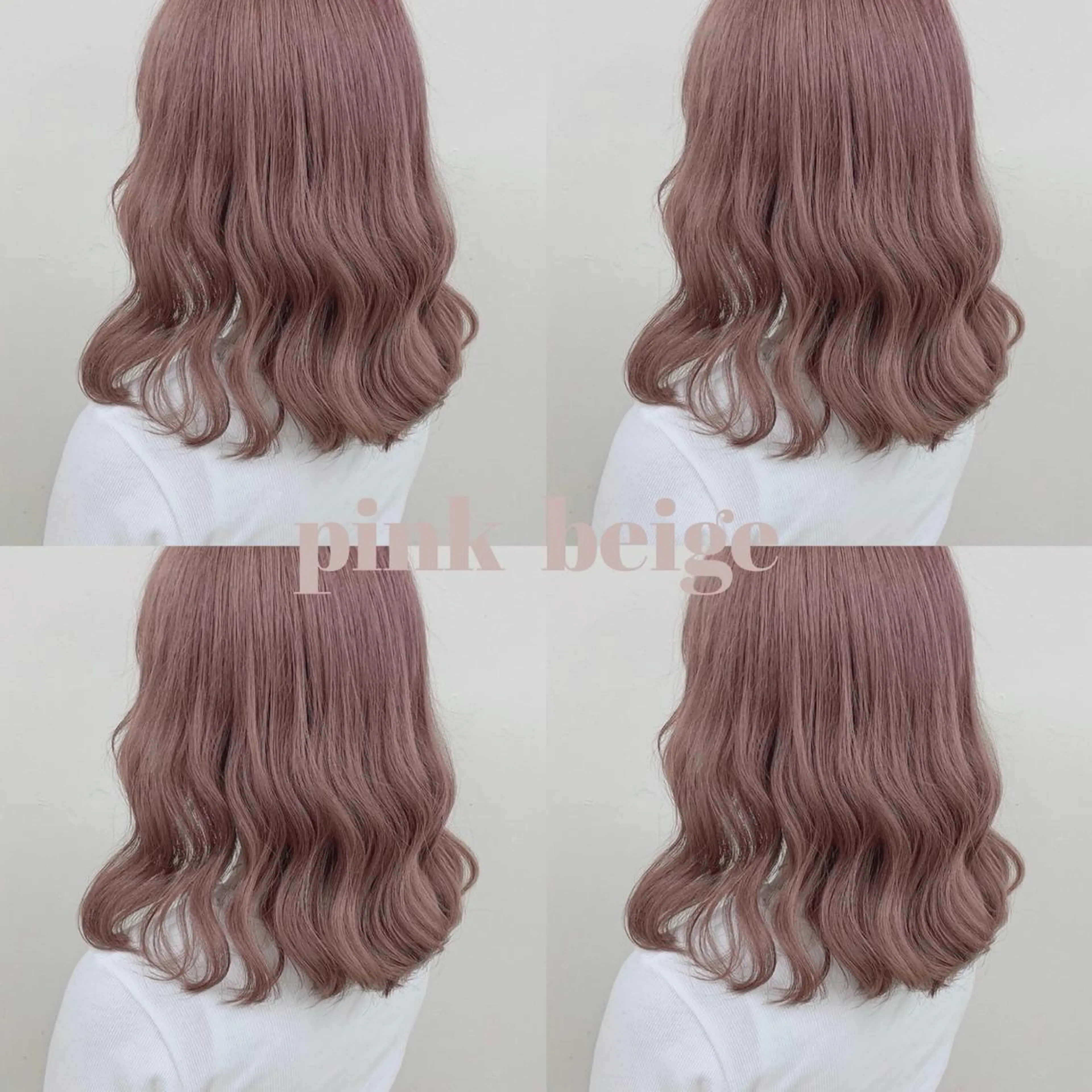 ミディアム カラー 韓国ヘア🇰🇷🎀 みきのヘアスタイル