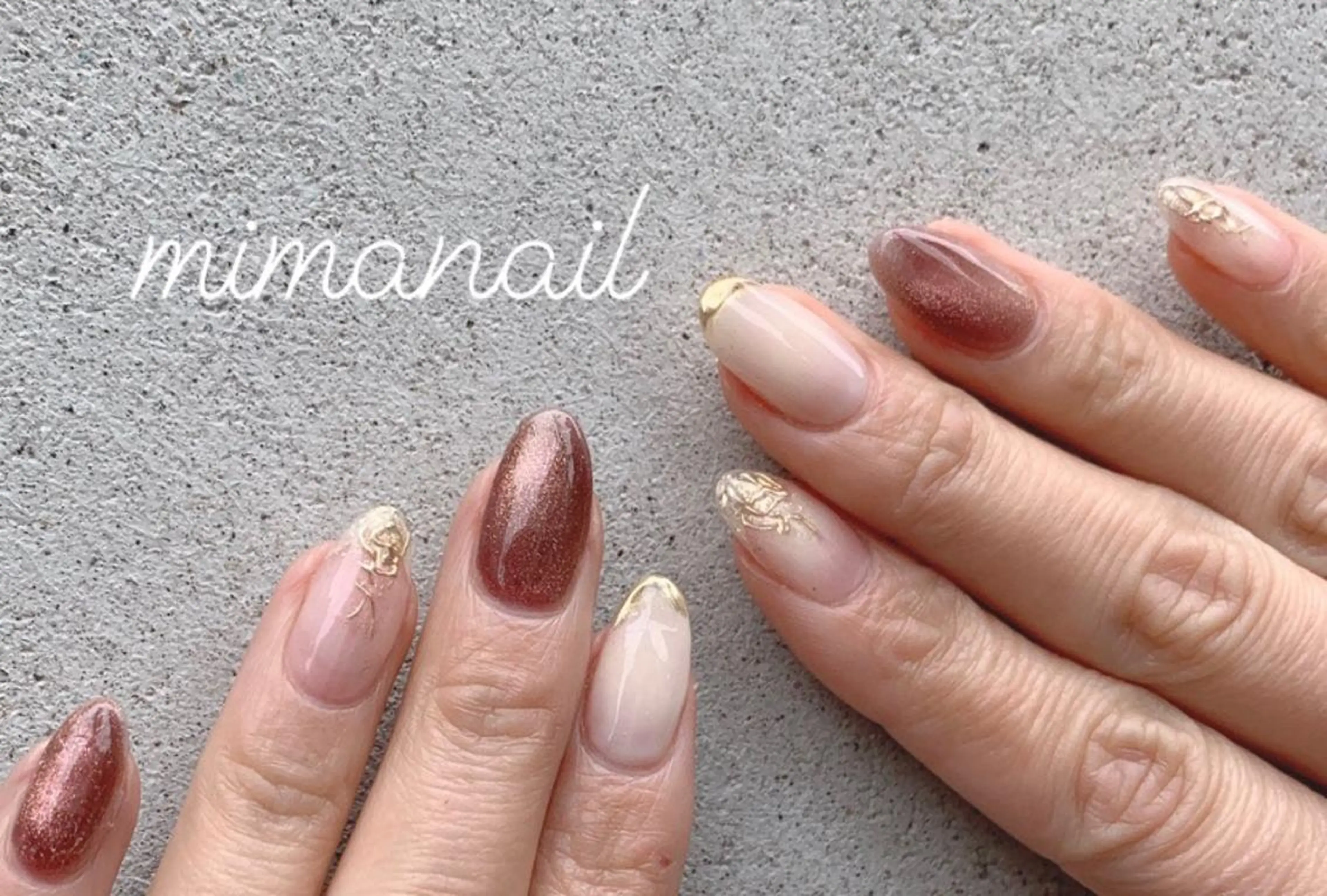 ネイル ハンドネイル mima nailのネイルデザイン