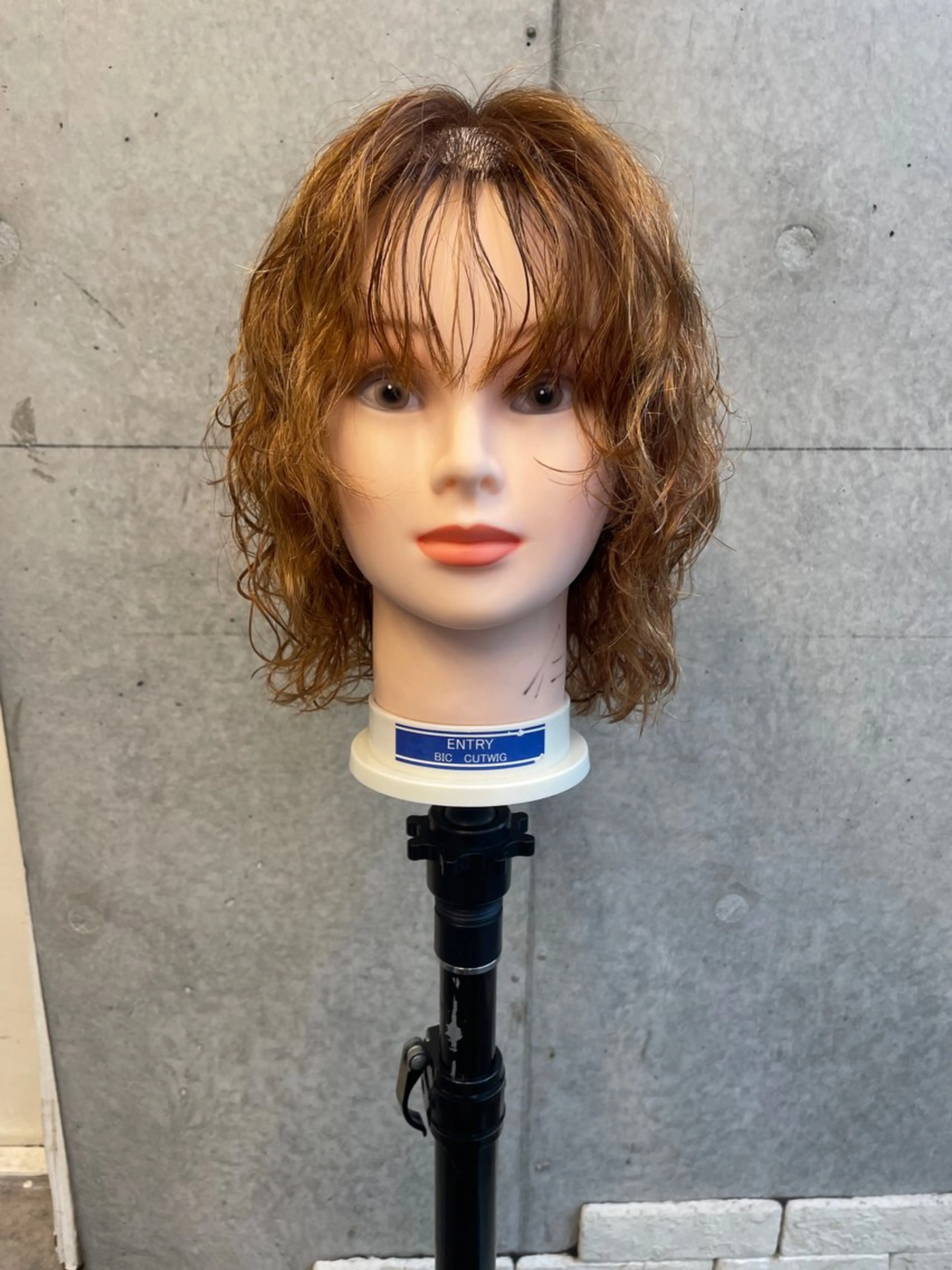 ミディアム パーマ 西大島美容師 渡部仁太のヘアスタイル