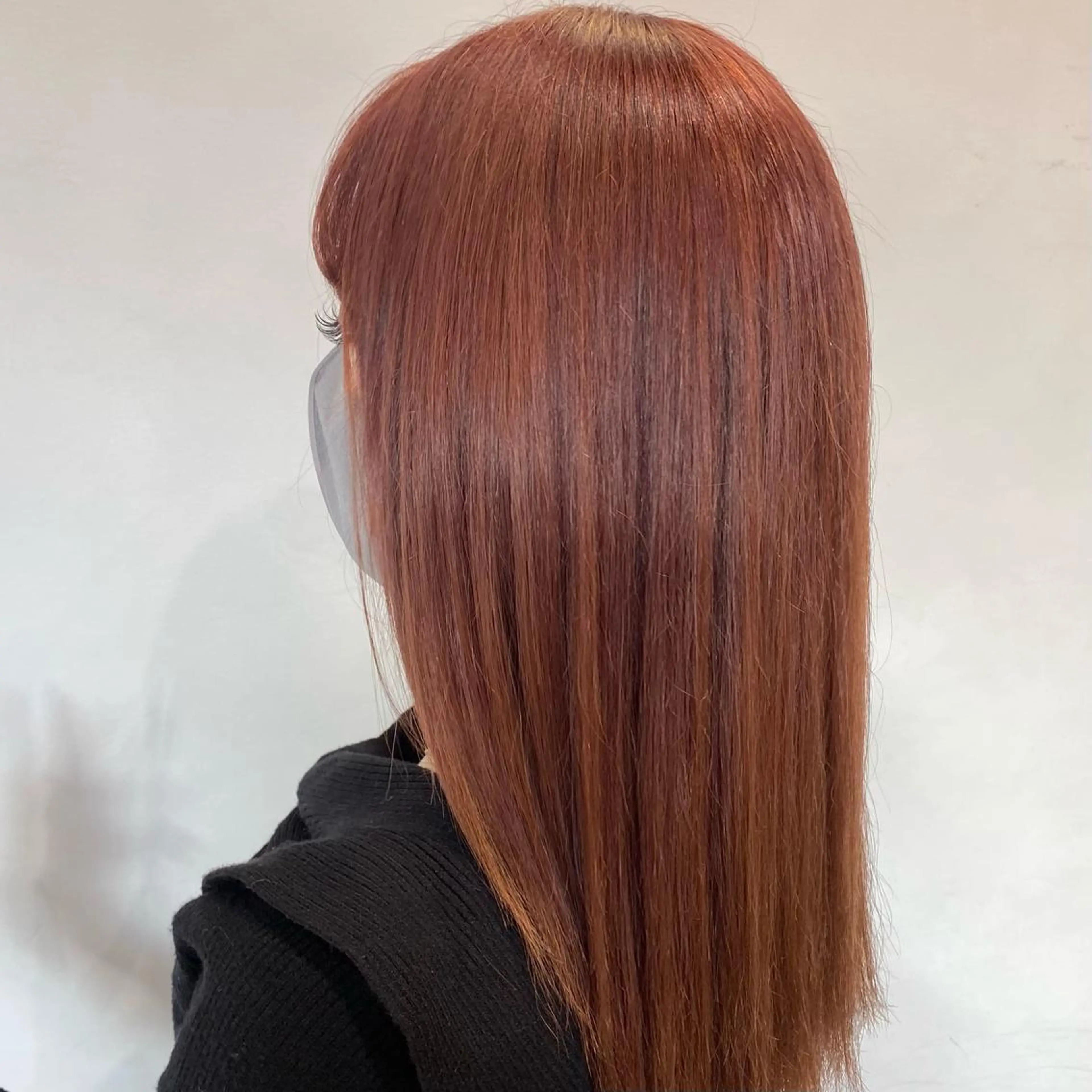 ロング ヘアカラー ついざき はるかのヘアスタイル