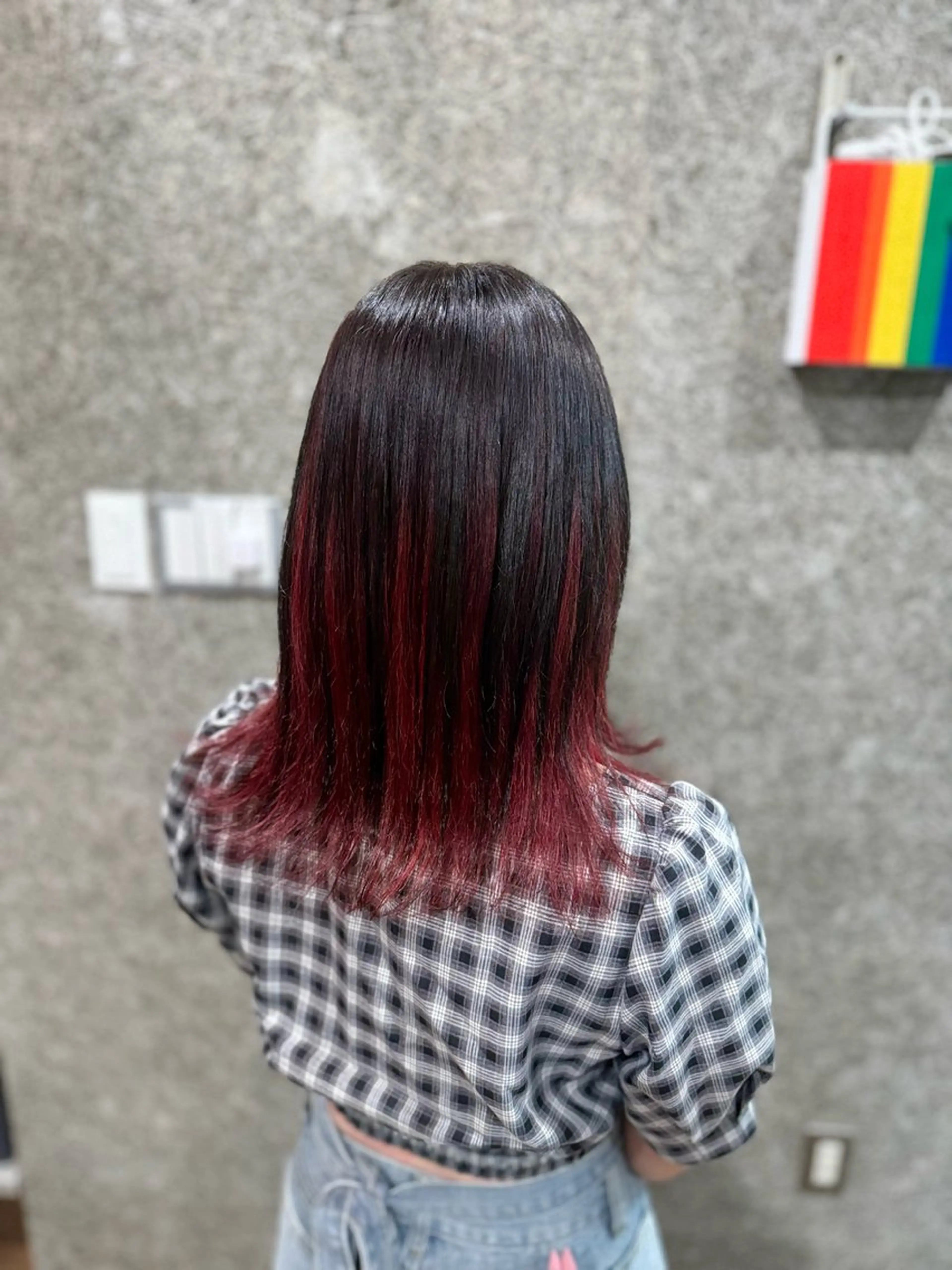 ミディアム 🦋 misaki🦋のヘアスタイル