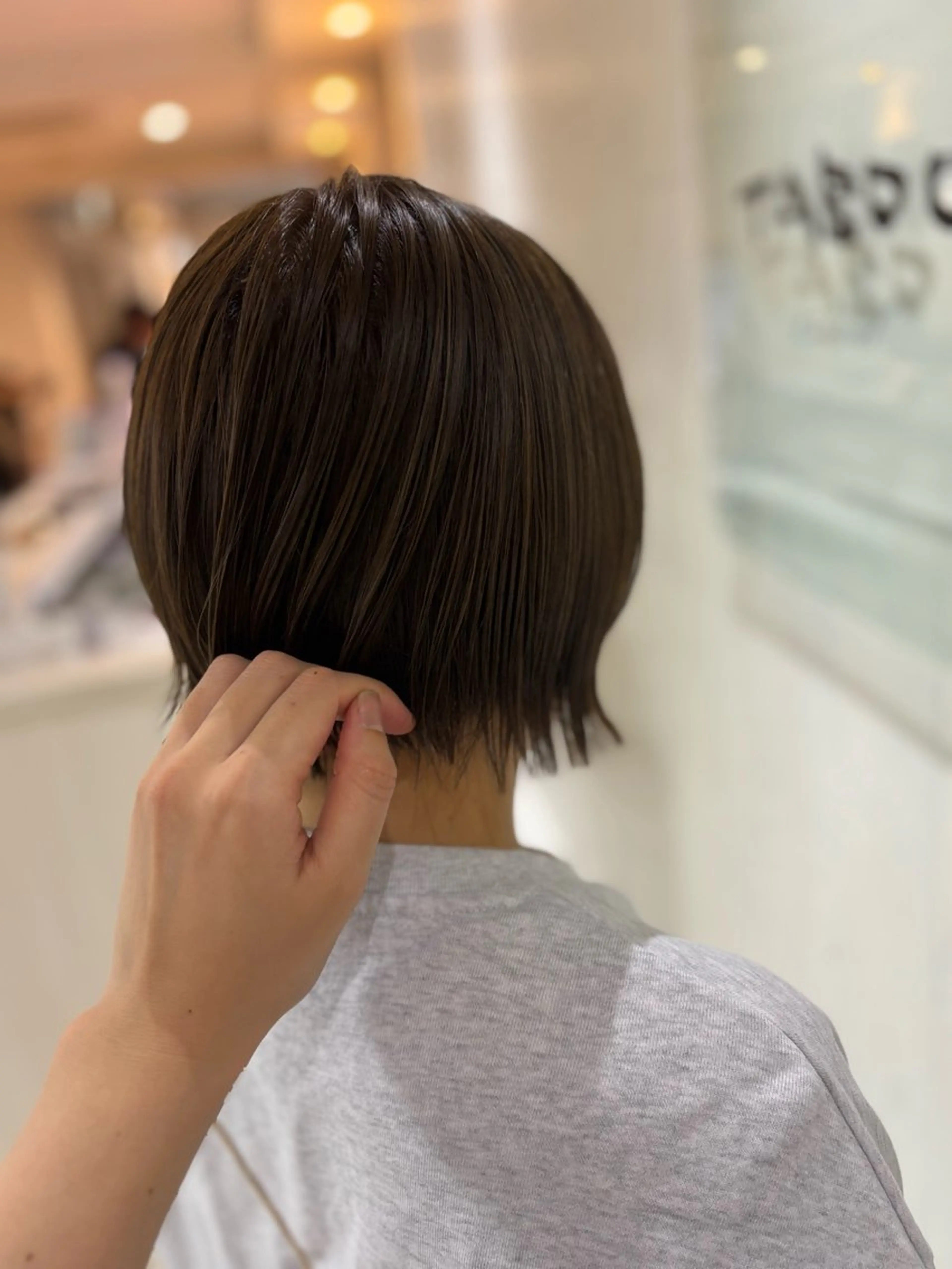 ショート カラー カット ヘアカラー トリートメント yui🥀/ボブ /ブリーチなしカラーのヘアスタイル