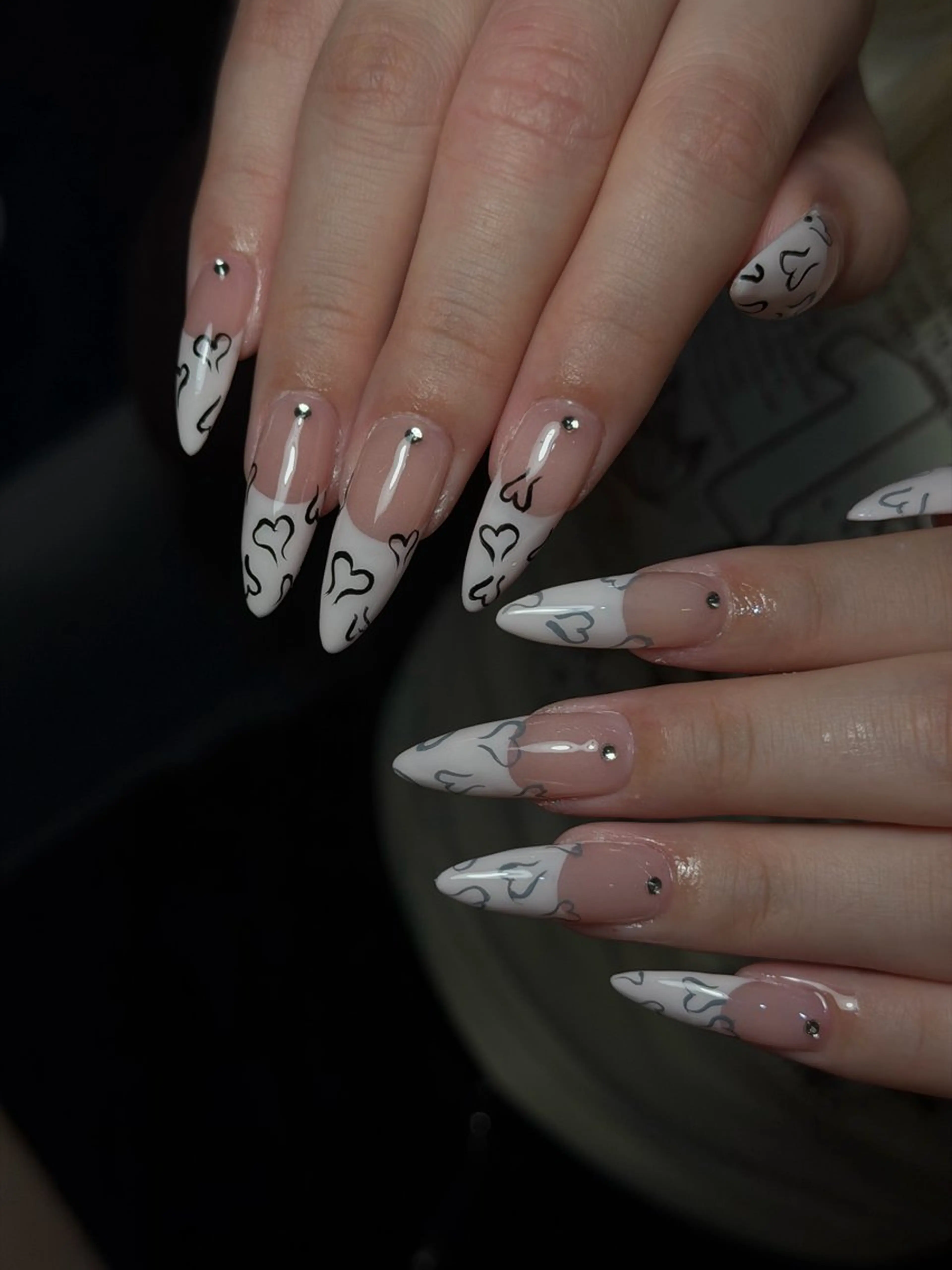 ネイル 韓国ネイル シンプルネイル ワンホンネイル ハンドネイル CoMo Nailのネイルデザイン