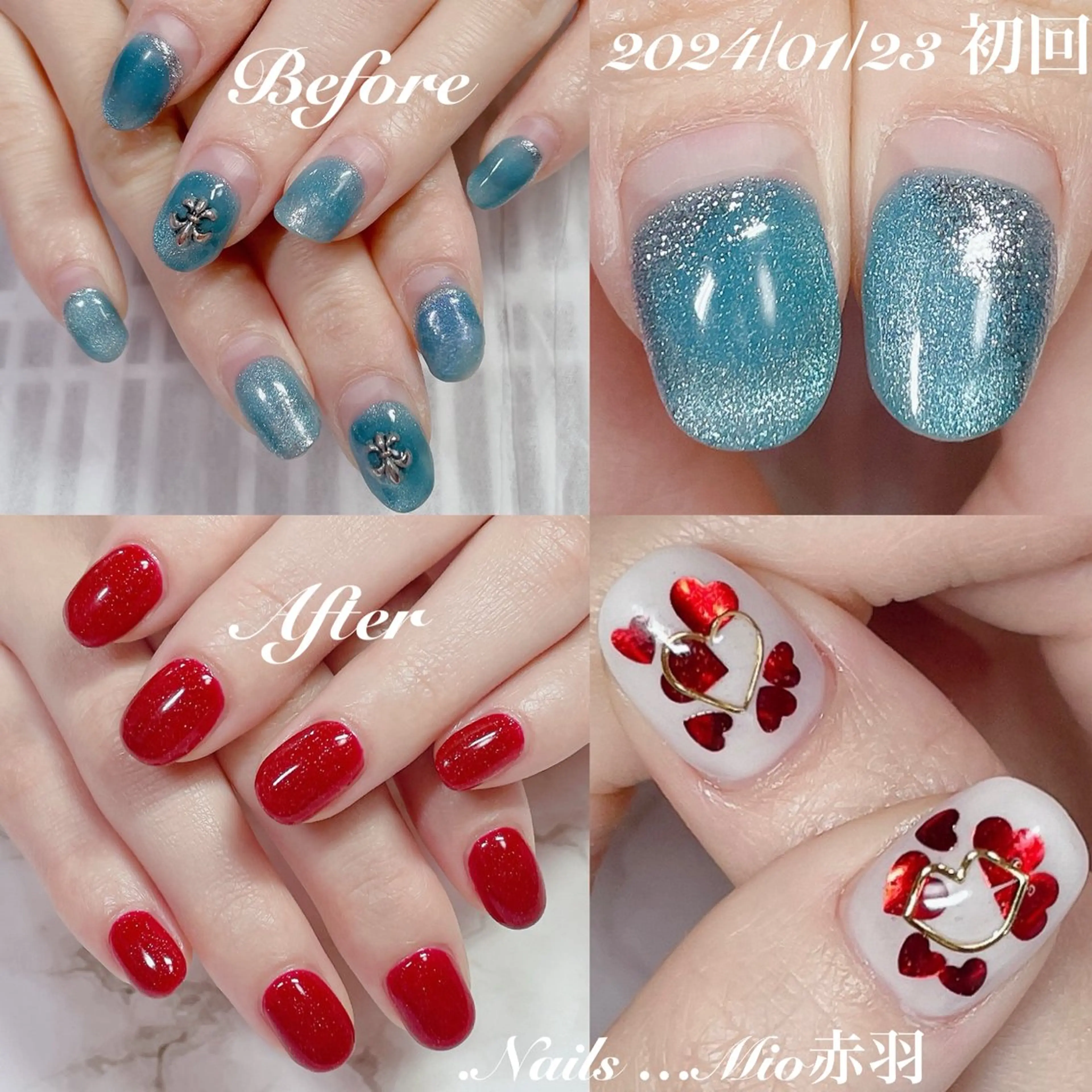 ネイル アートネイル ジェルネイル ワンカラーネイル .Nails Mio 赤羽西ネイルサロンのネイルデザイン
