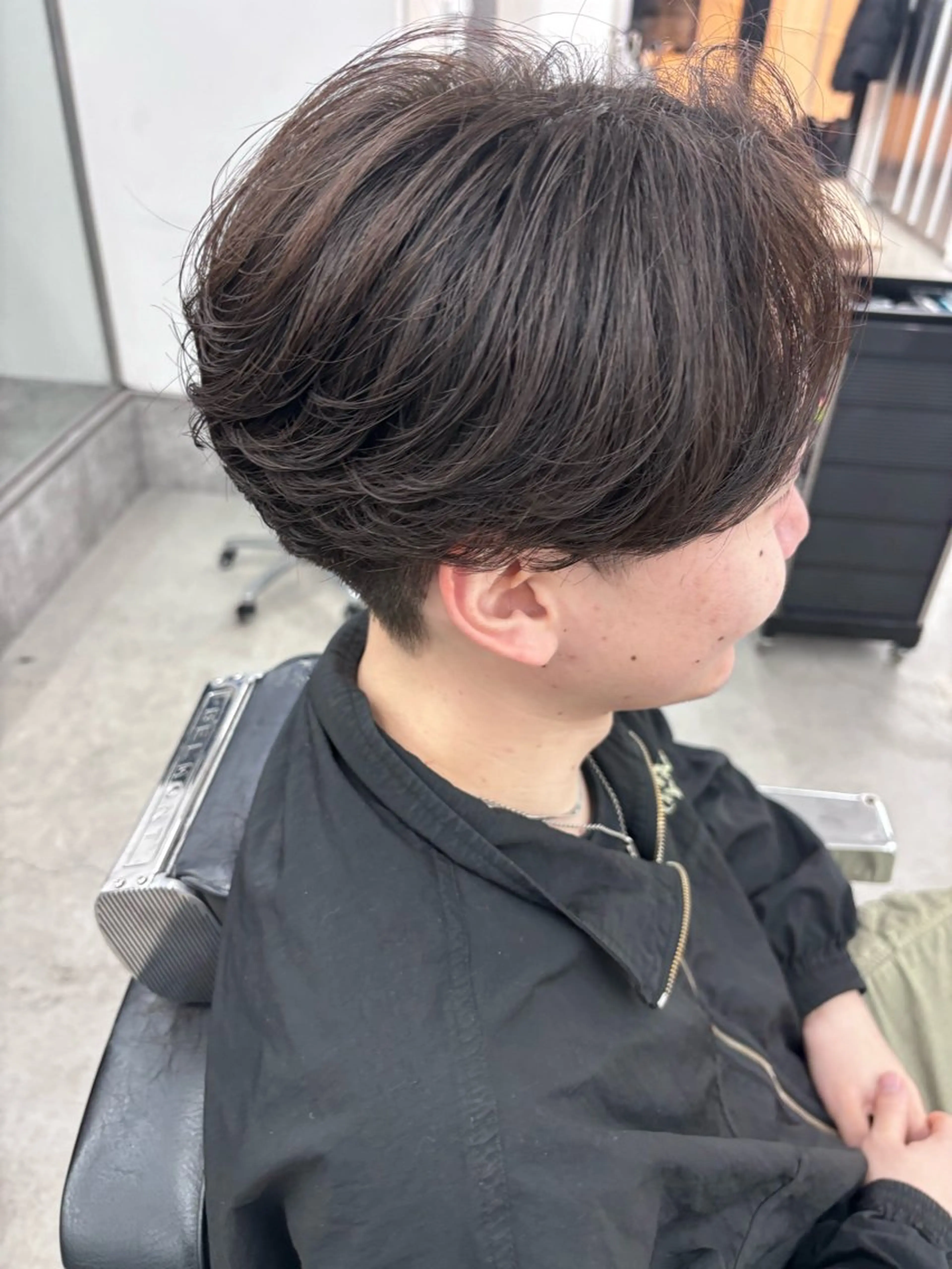 パーマ メンズ カット 縮毛矯正 土岐 仁/メンズ専門 パーマ特化美容師🔥のヘアスタイル