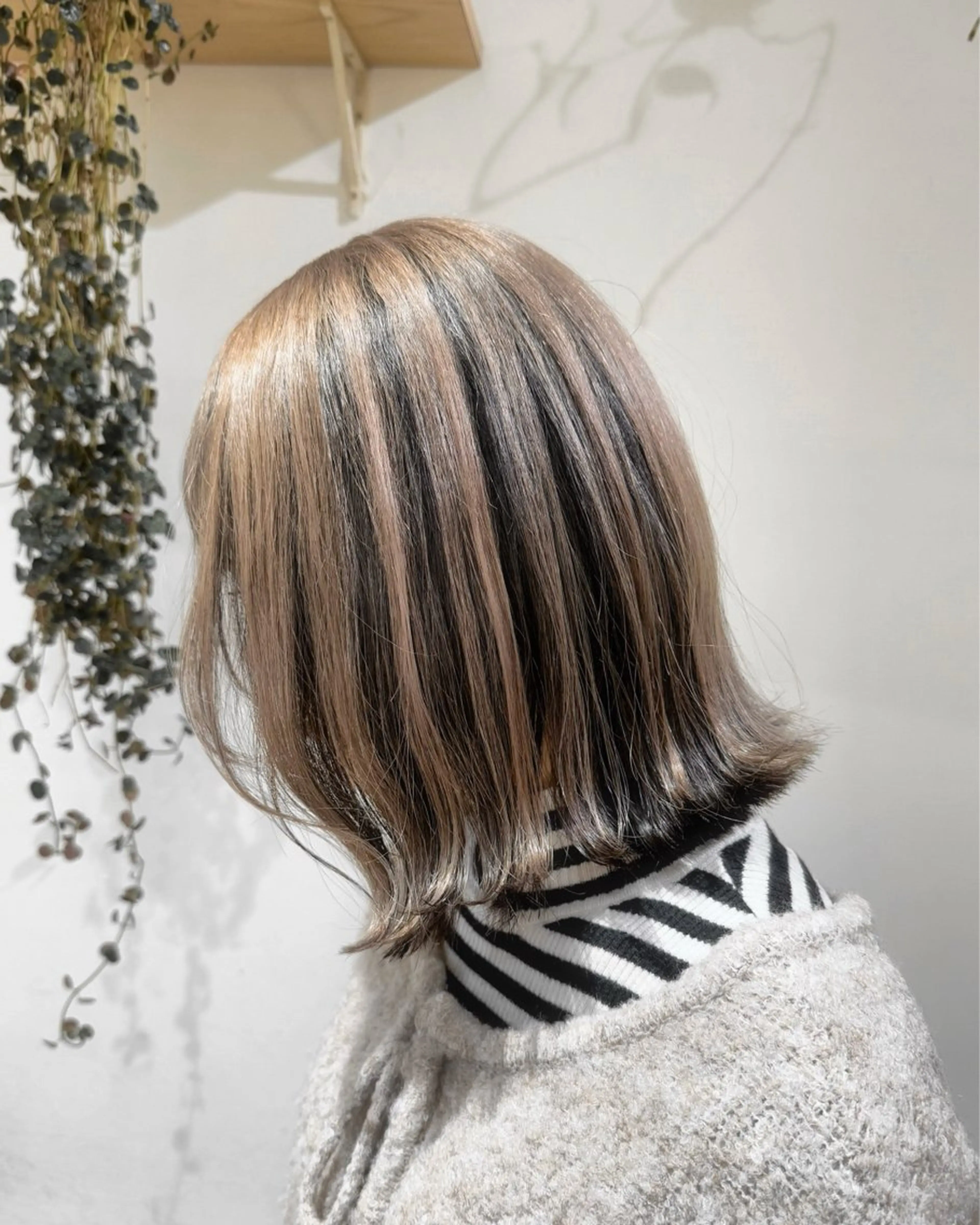 セミロング カラー ヘアカラー モテhair♡.* マツエク/さくら🍨のマツエク・マツパデザイン