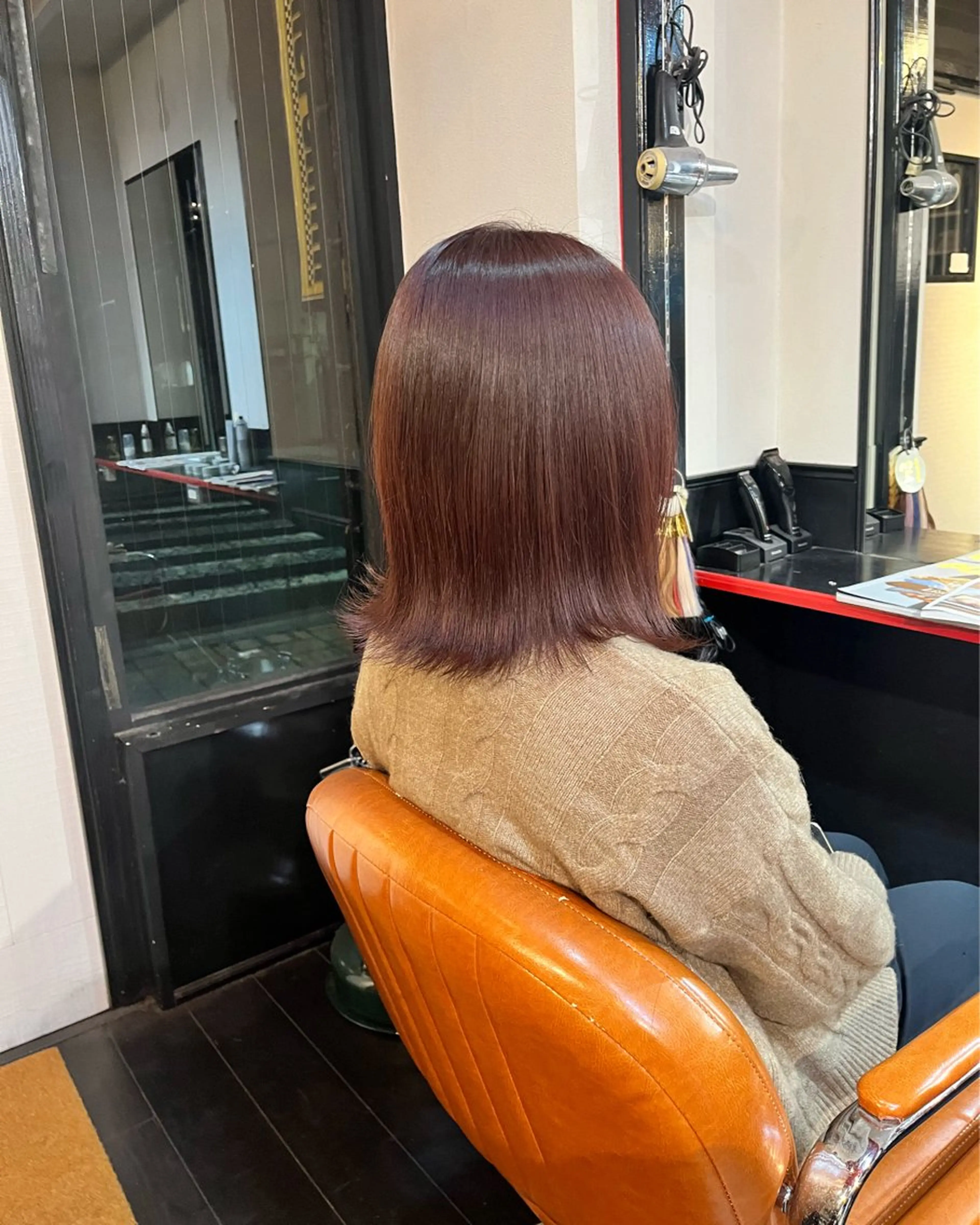 カラー スズキ リコのヘアスタイル