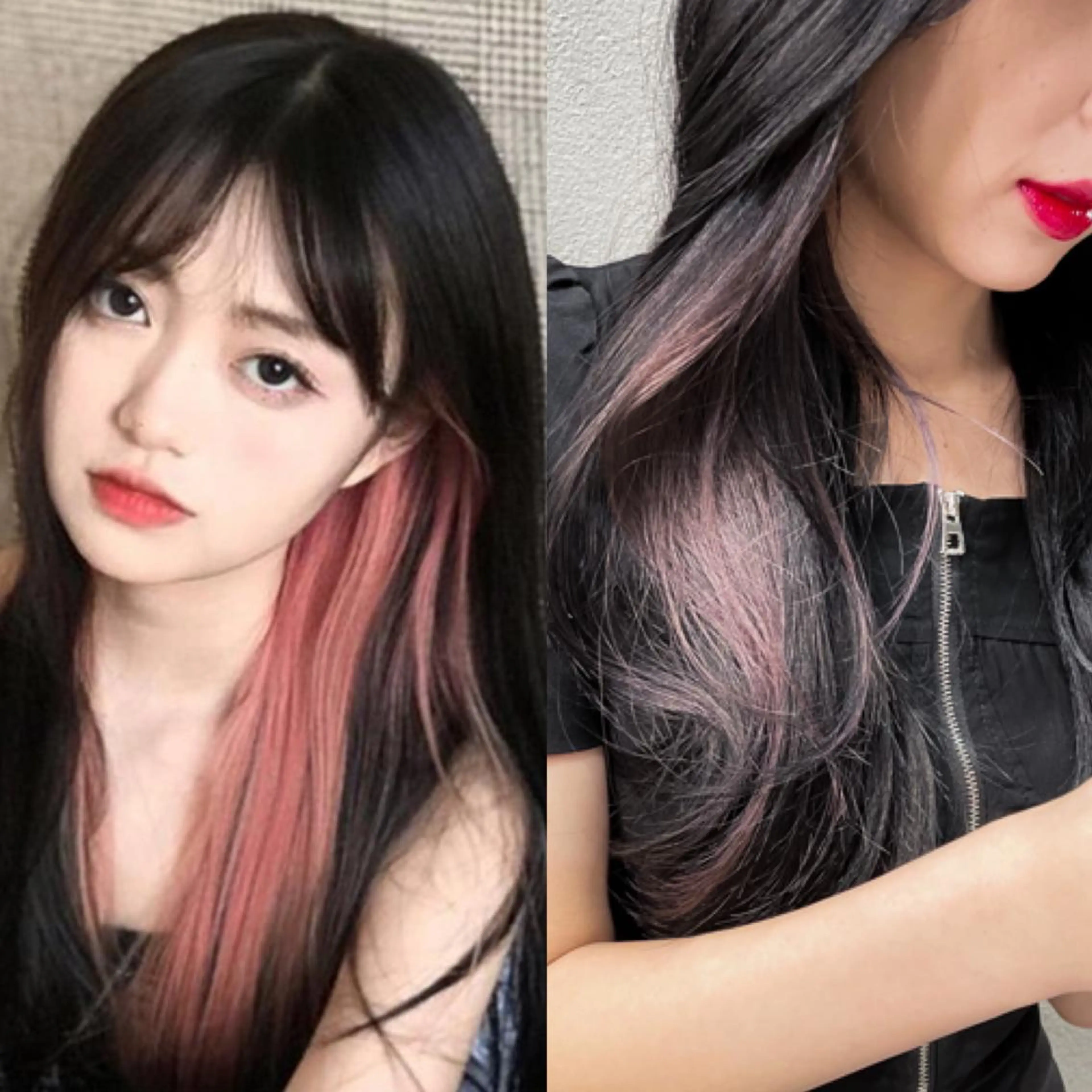 ロング アッシュ 韓国風ヘア 透明感カラー×小 顔レイヤー♡ヒデさんのヘアスタイル