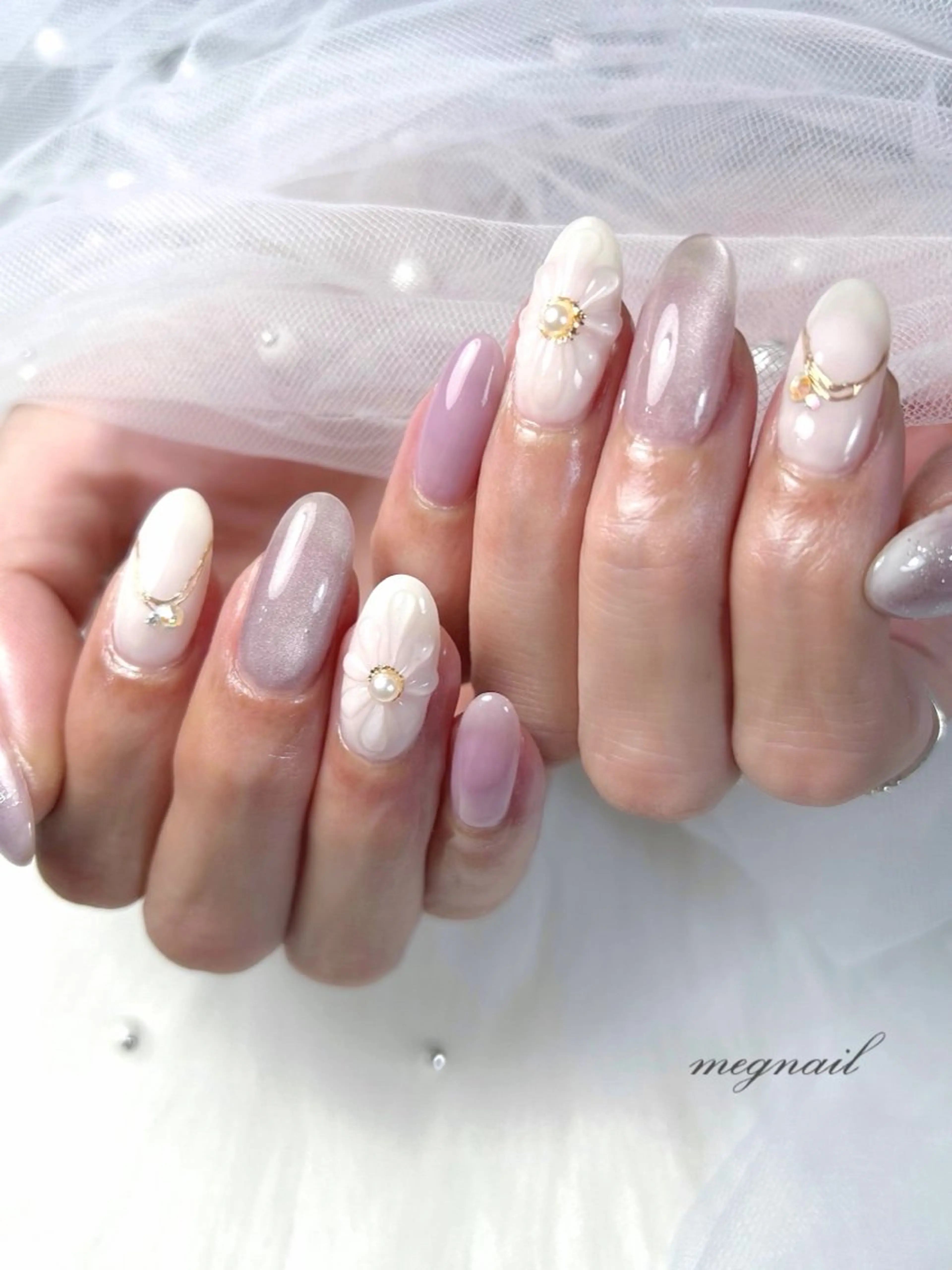 ネイル meg nailのネイルデザイン