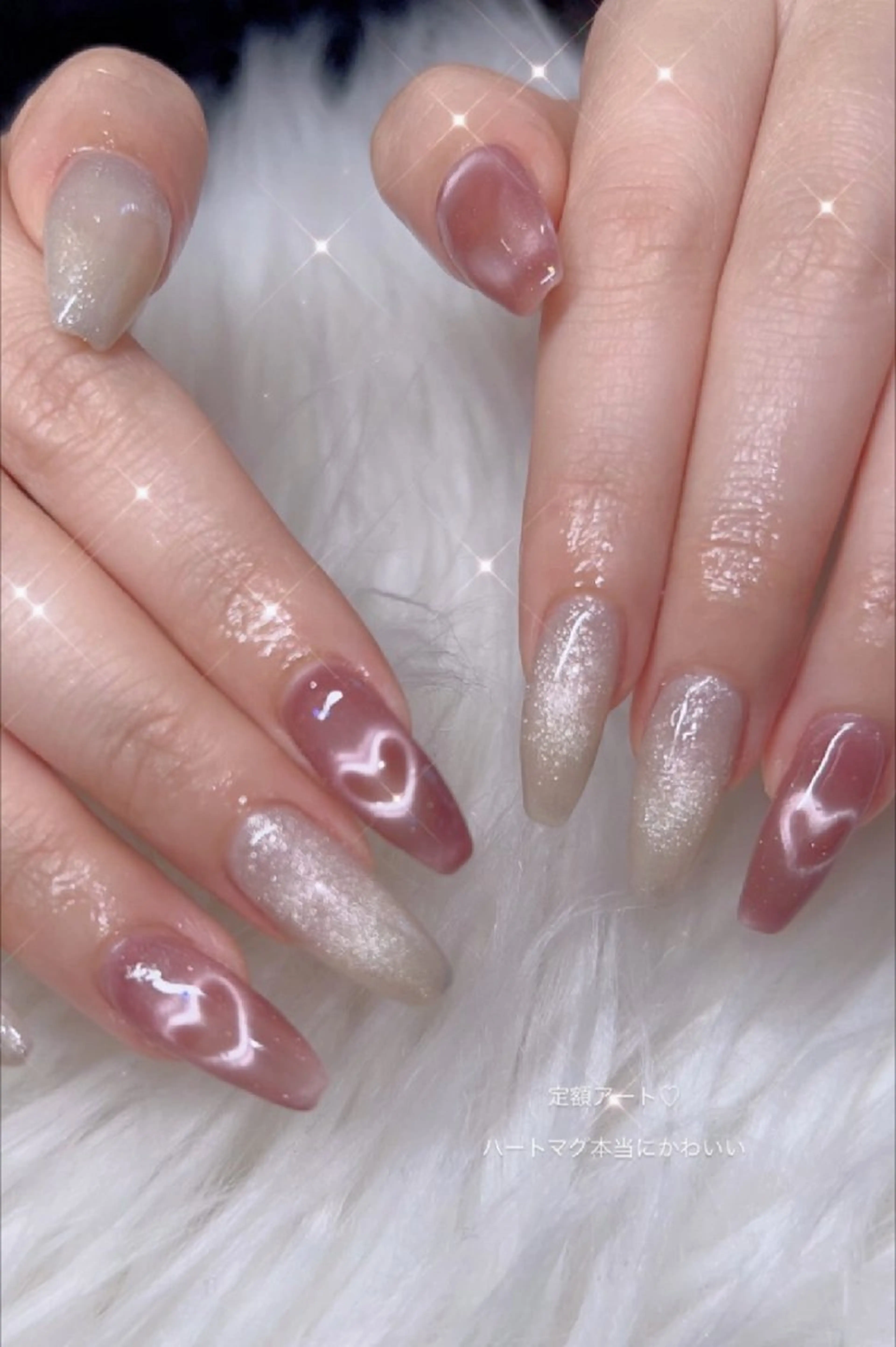 ネイル アートネイル 春ネイル ワンホンネイル ハンドネイル I LOVE ME NAIL.｡.:*♡のネイルデザイン