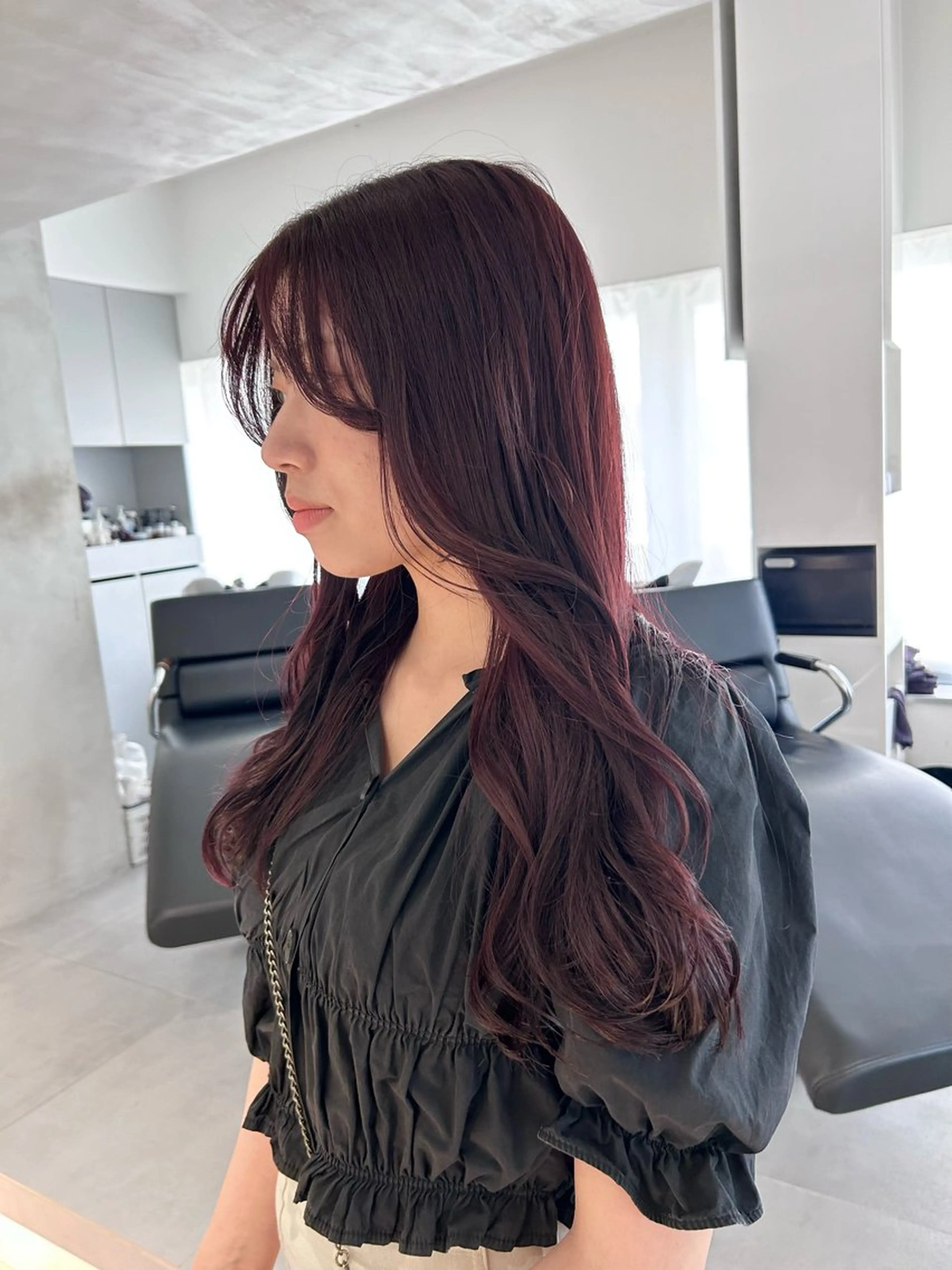 ロング カラー 🪞透け感&韓国ヘア 🪞honokaのヘアスタイル