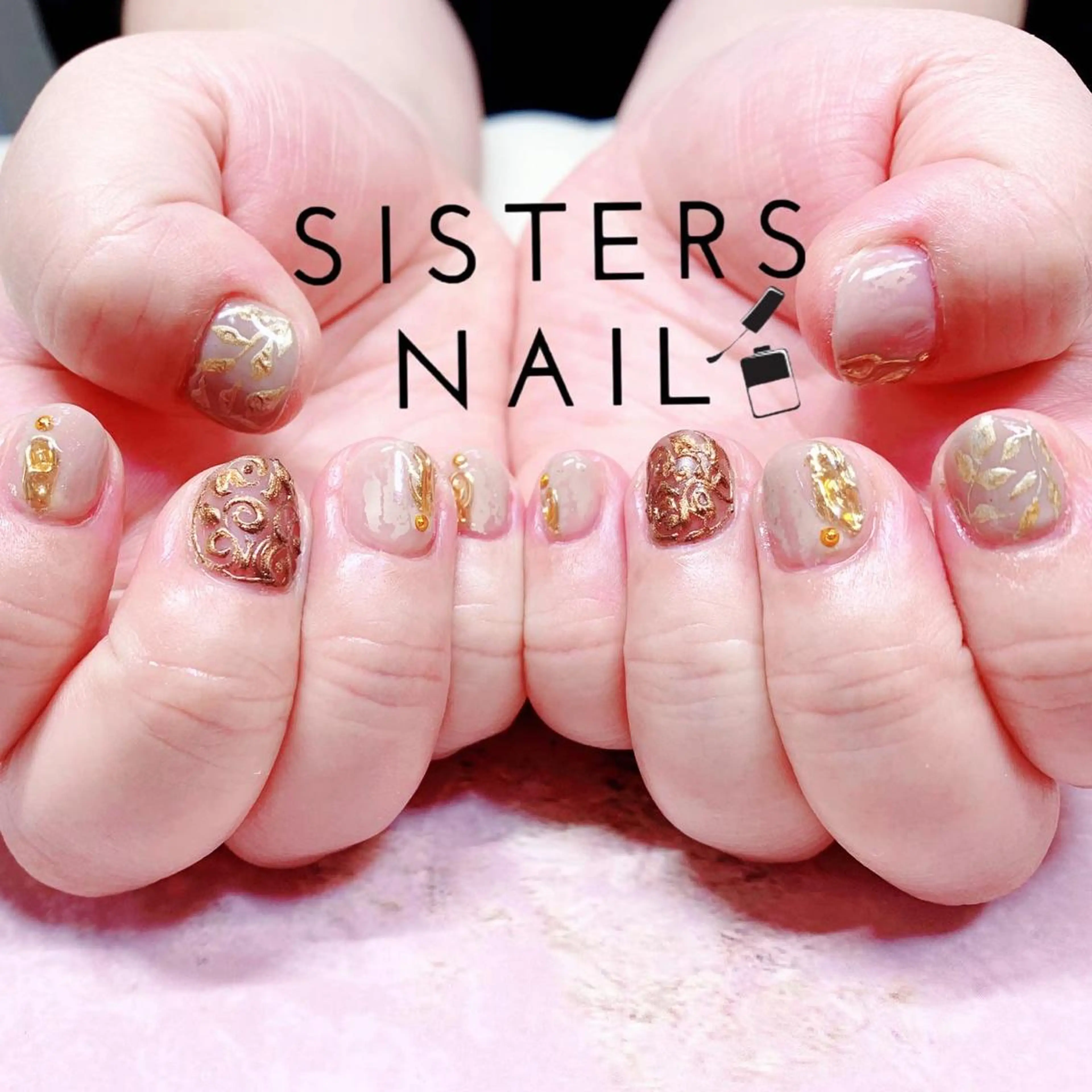 ネイル ハンドネイル ハンドケア sisters nail.fのネイルデザイン