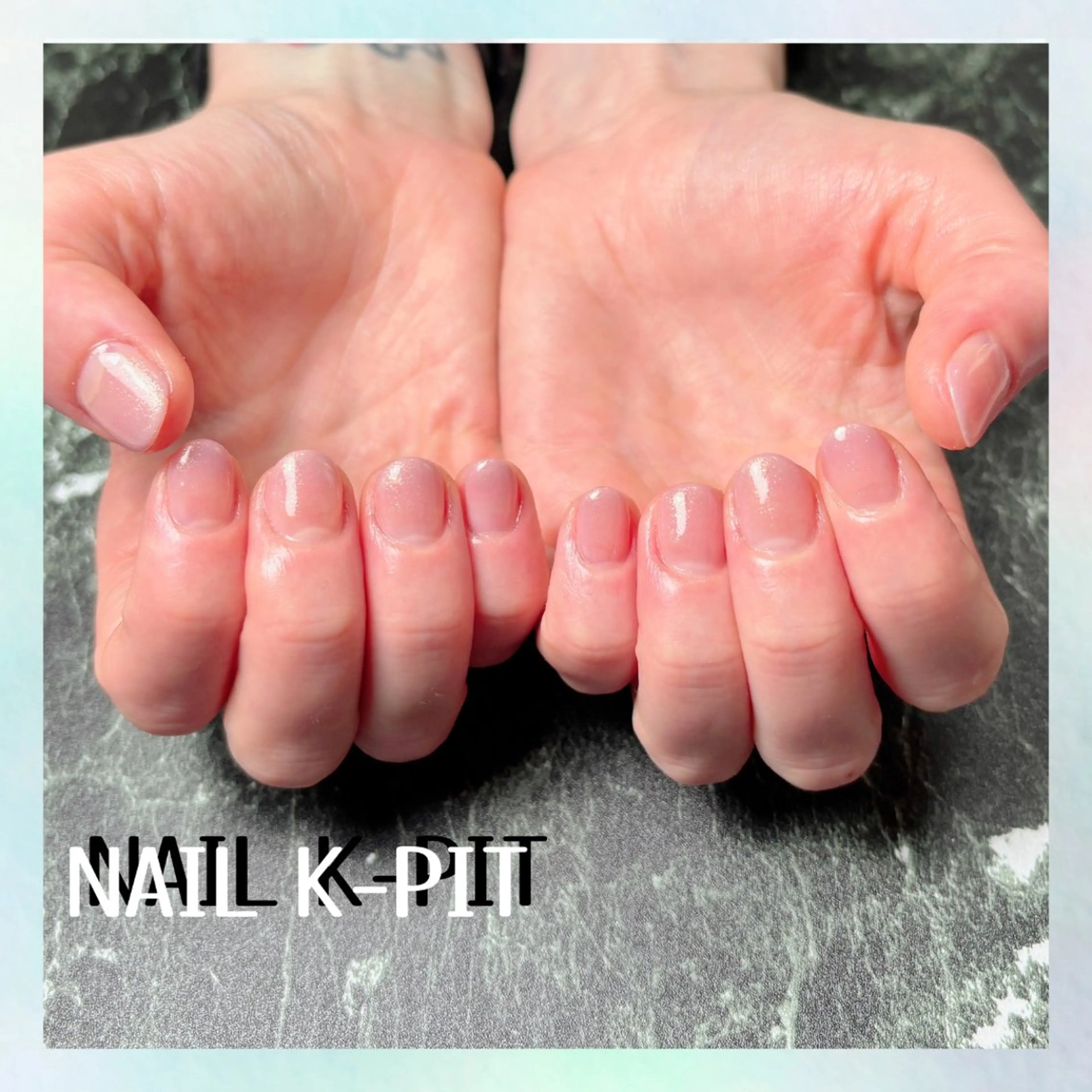ネイル ラメ(グリッター) オフィスネイル シンプルネイル ハンドネイル NAIL K-PIT ネイル ケーピットの眉毛・アイブロウイメージ