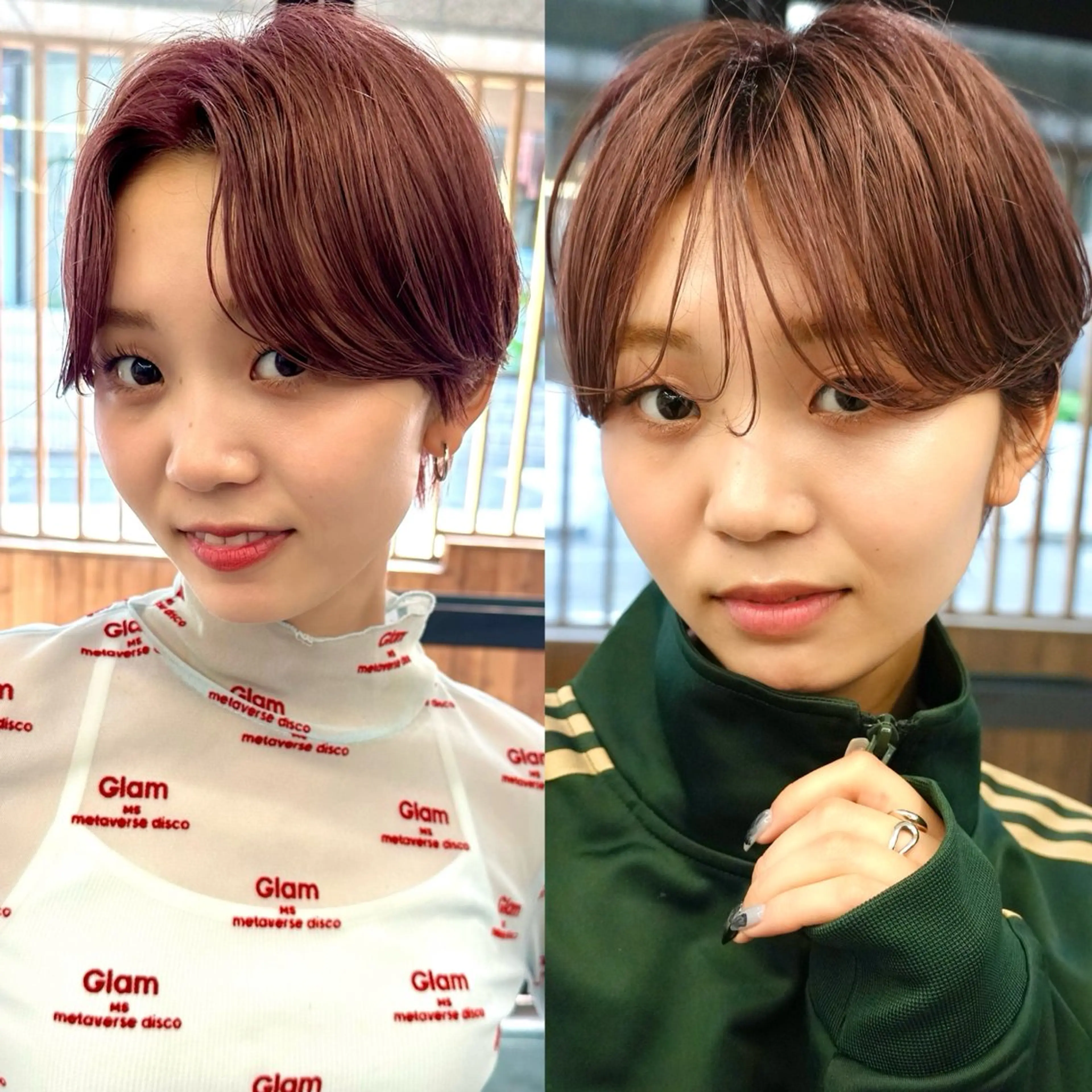 ショート カット ヘアカラー 骨格診断で絶対可愛い ✨丸みショート✨凌弥のヘアスタイル