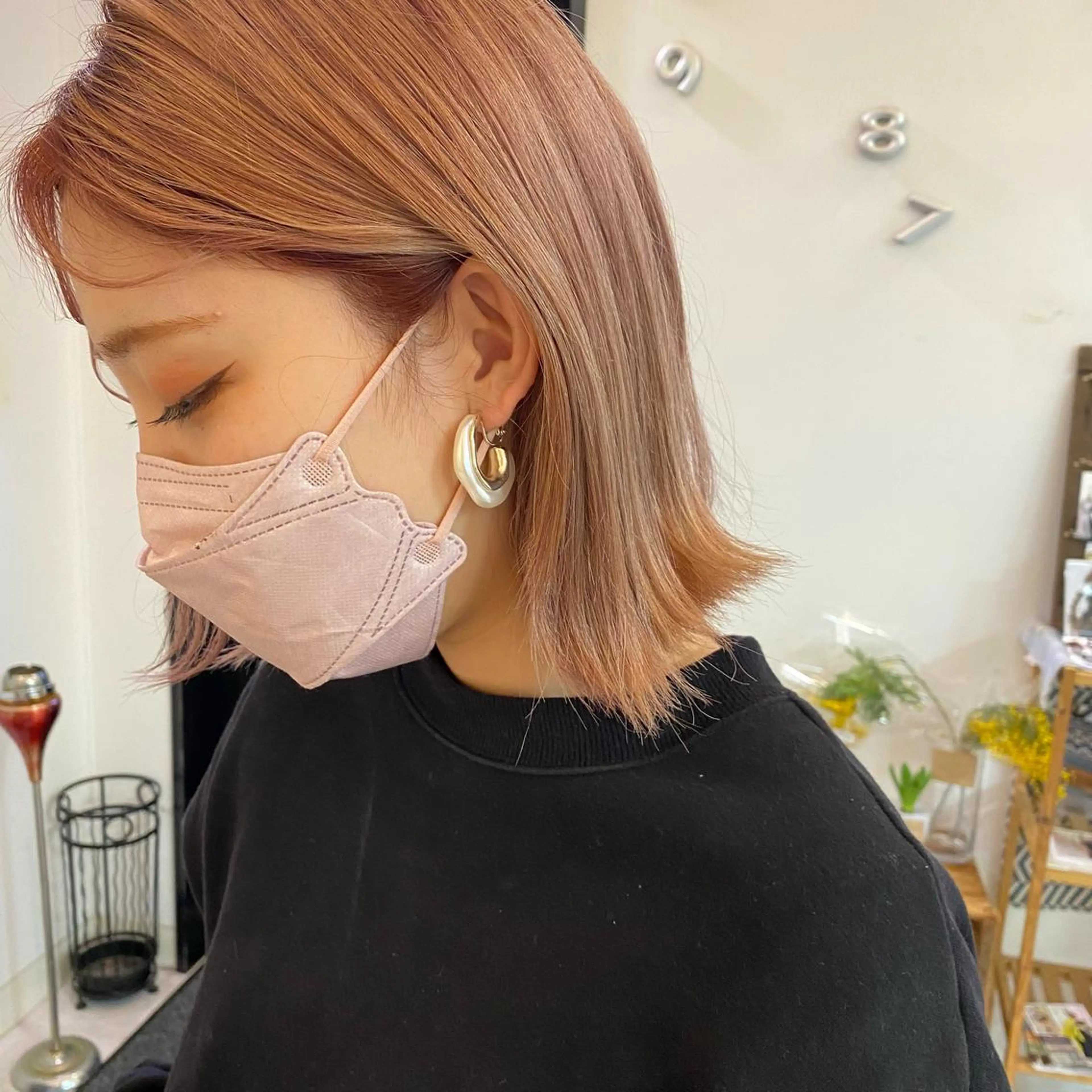 ショート 奥田 葵のヘアスタイル