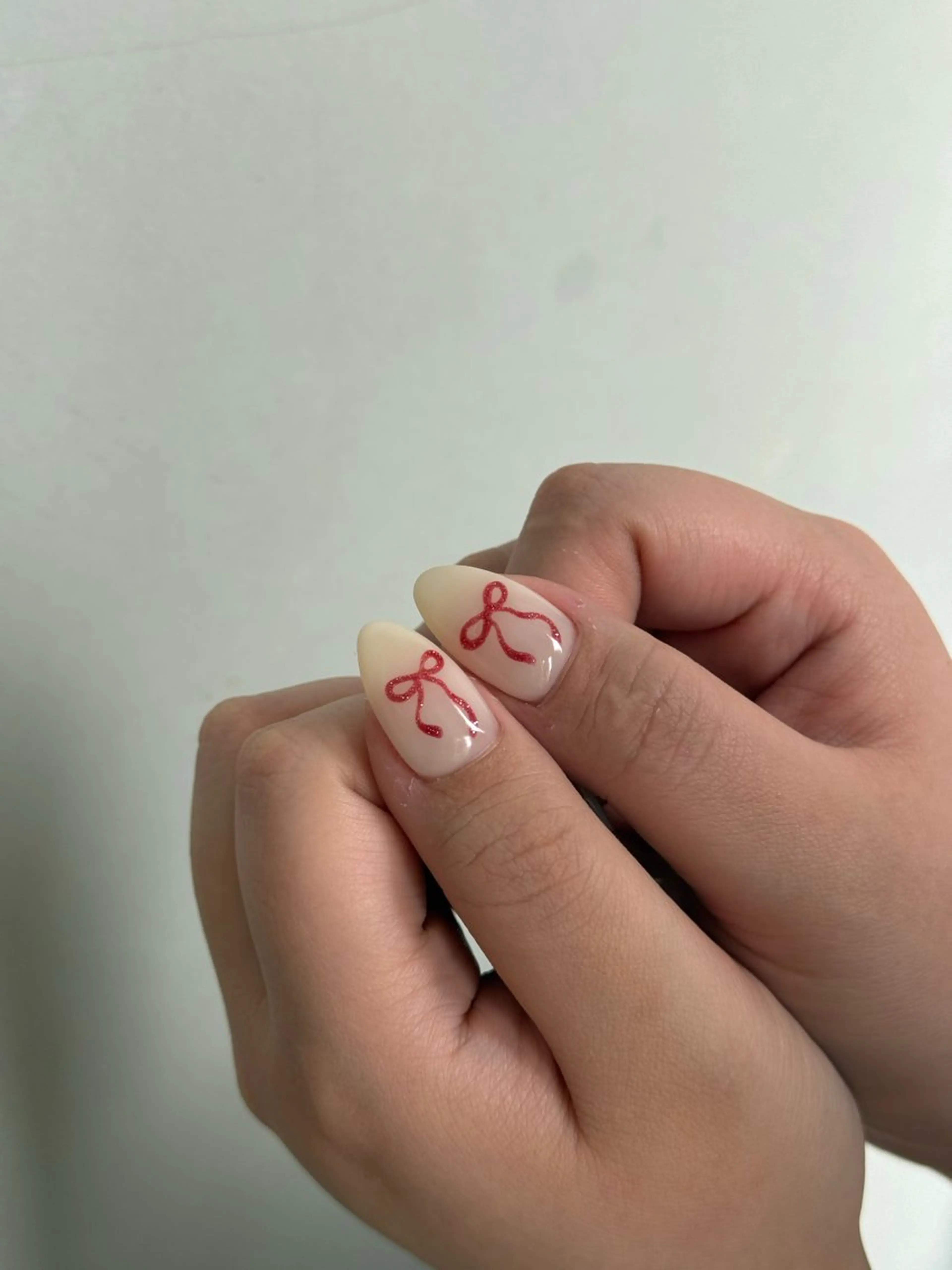 ネイル リボン Manon Yuiのネイルデザイン