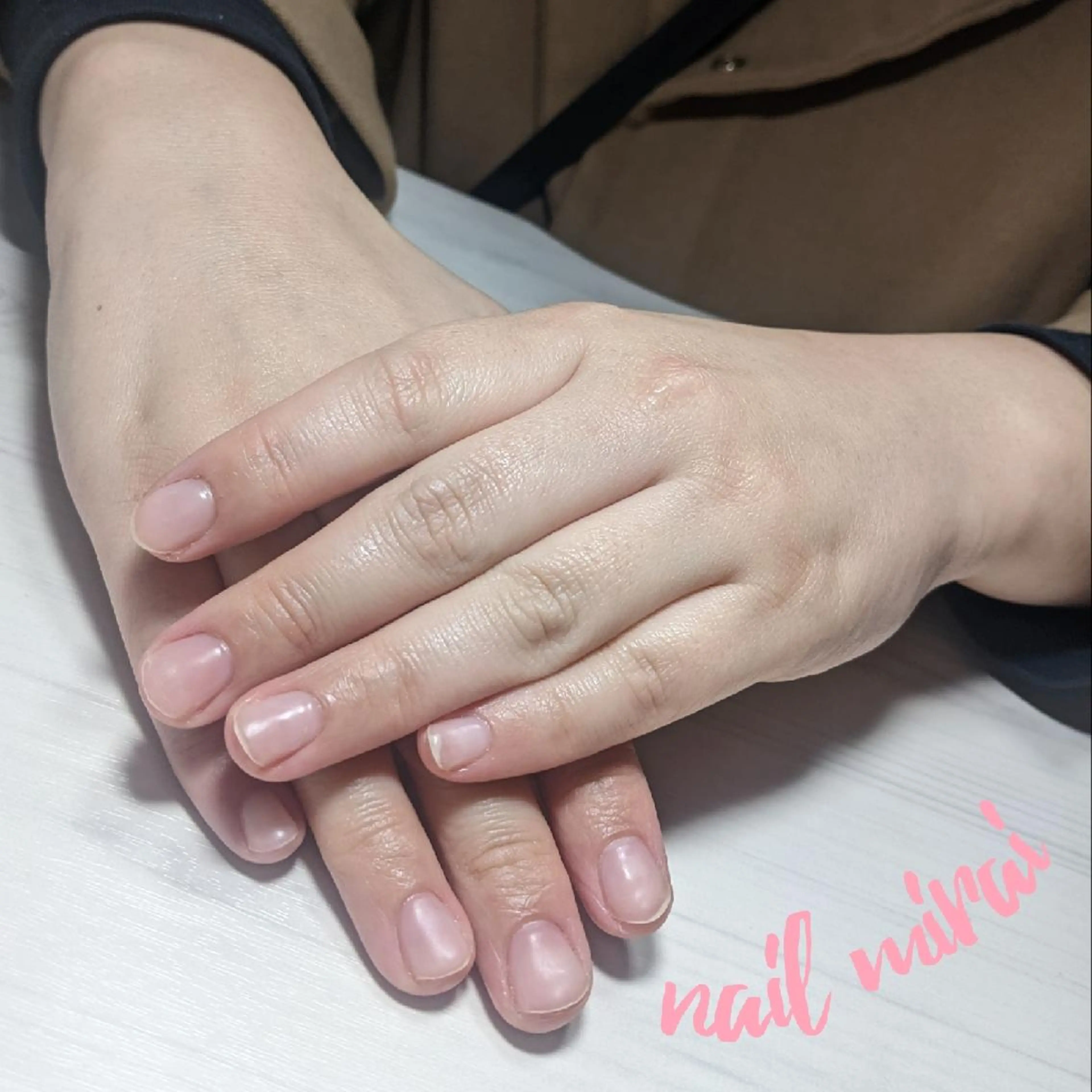 ネイル クリアネイル ジェルネイル マットネイル ハンドネイル nail miraiのネイルデザイン