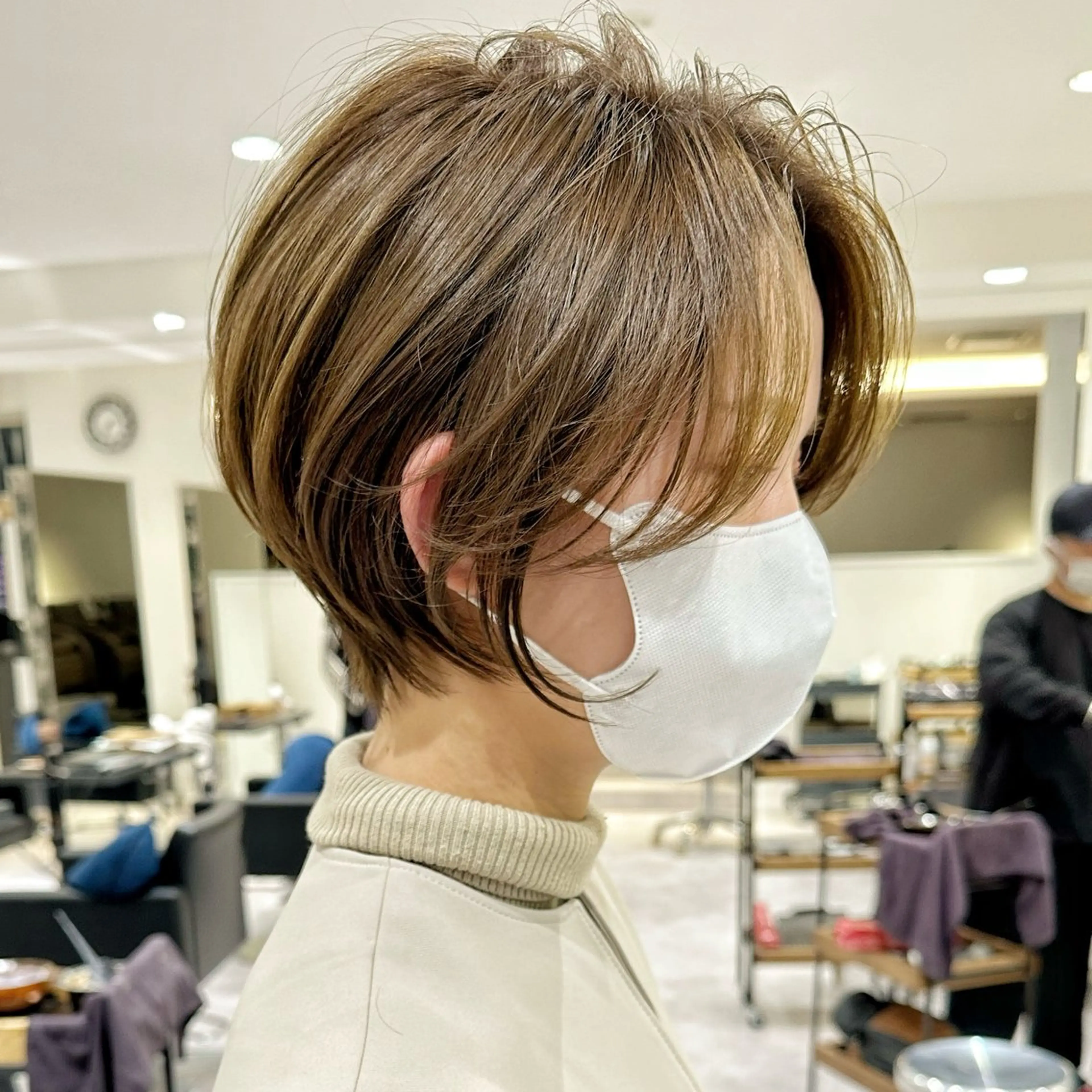 ショート ショートヘア ✨大人ショート特化 /カットモデル/銀座のヘアスタイル