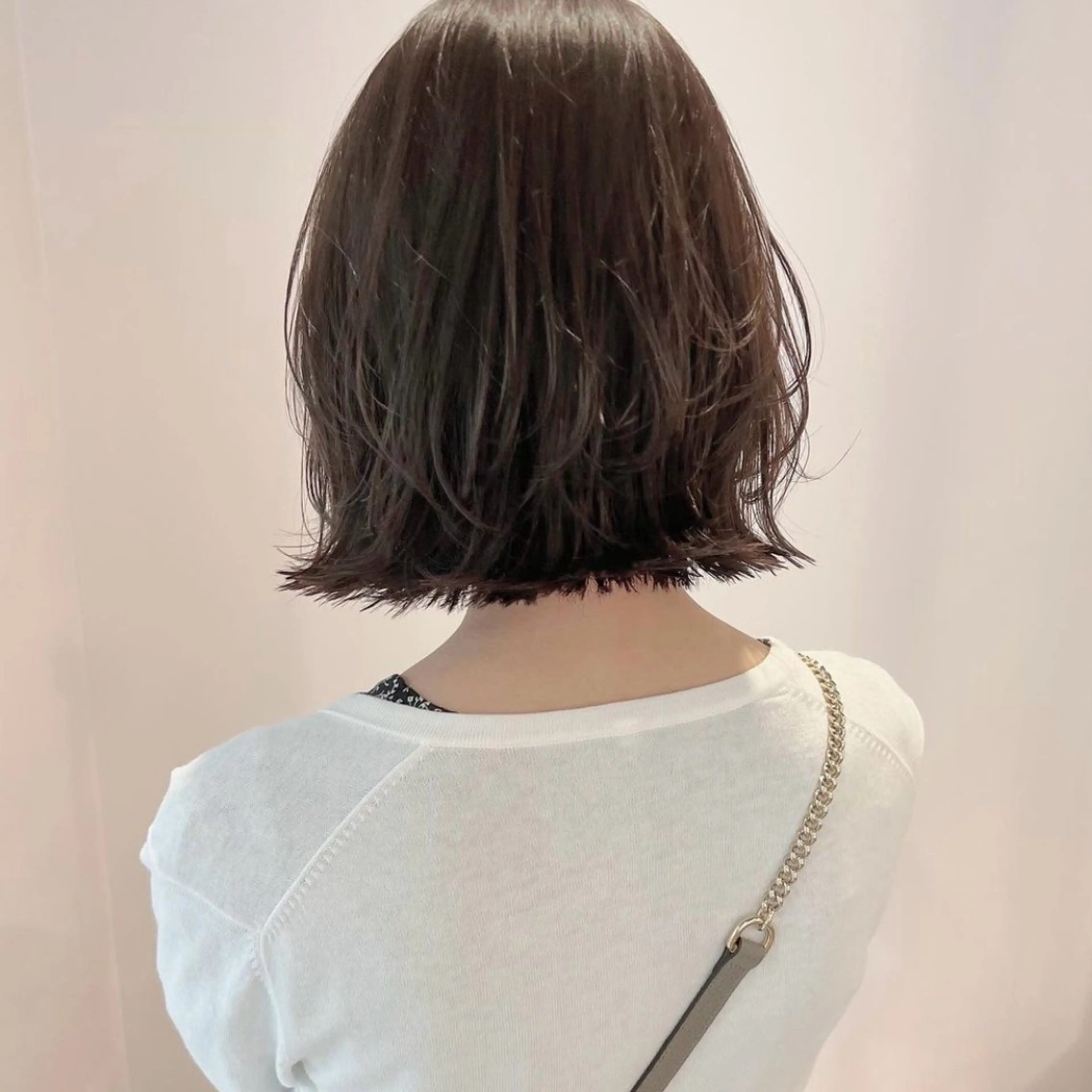 ミディアム 韓国レイヤー/ショー ト/nodokaのヘアスタイル