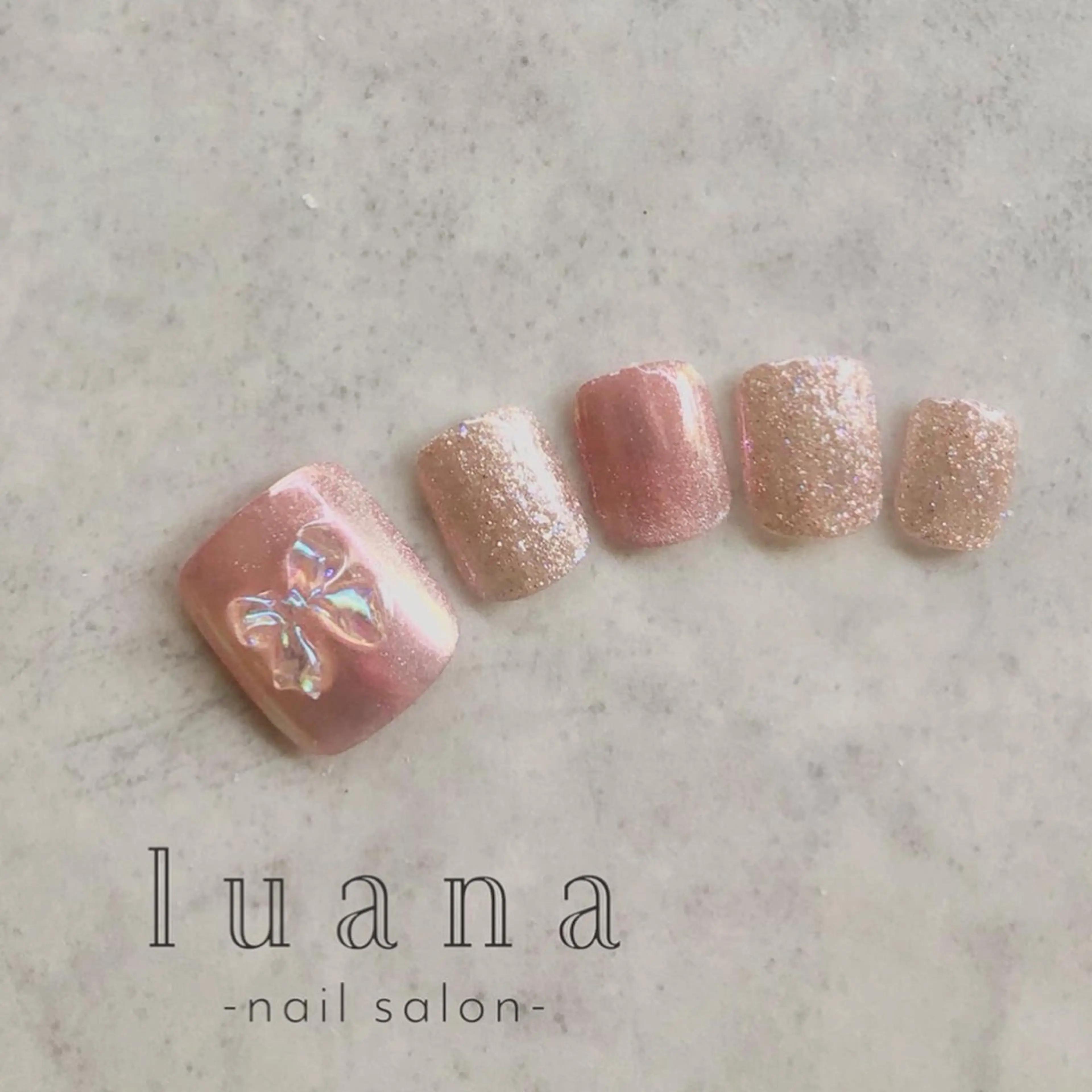 ネイル フットネイル luana ネイルサロンのネイルデザイン