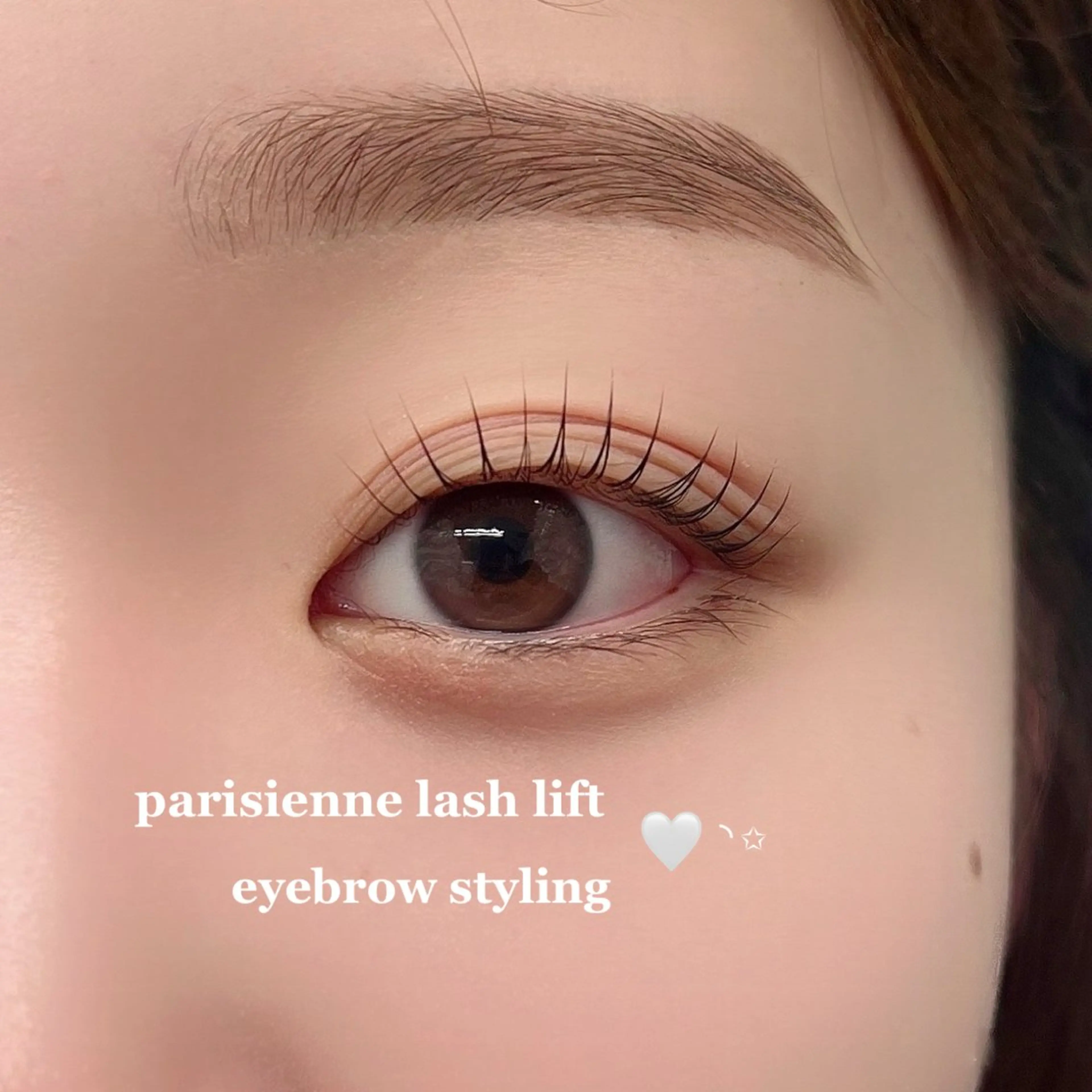 マツエク・マツパ パリジェンヌラッシュリフト une fleur 中目黒店SHIORIのマツエク・マツパデザイン