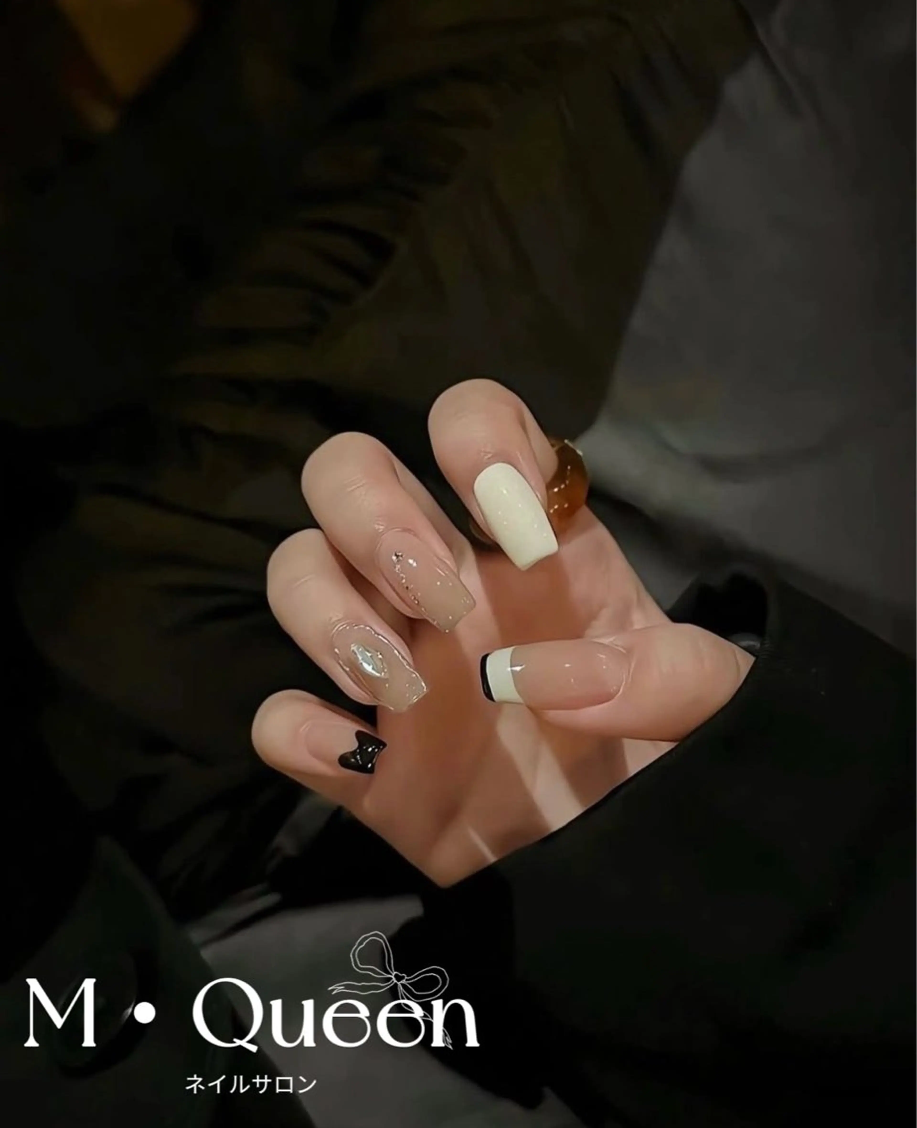ネイル MQueen ネイルサロンマルのネイルデザイン