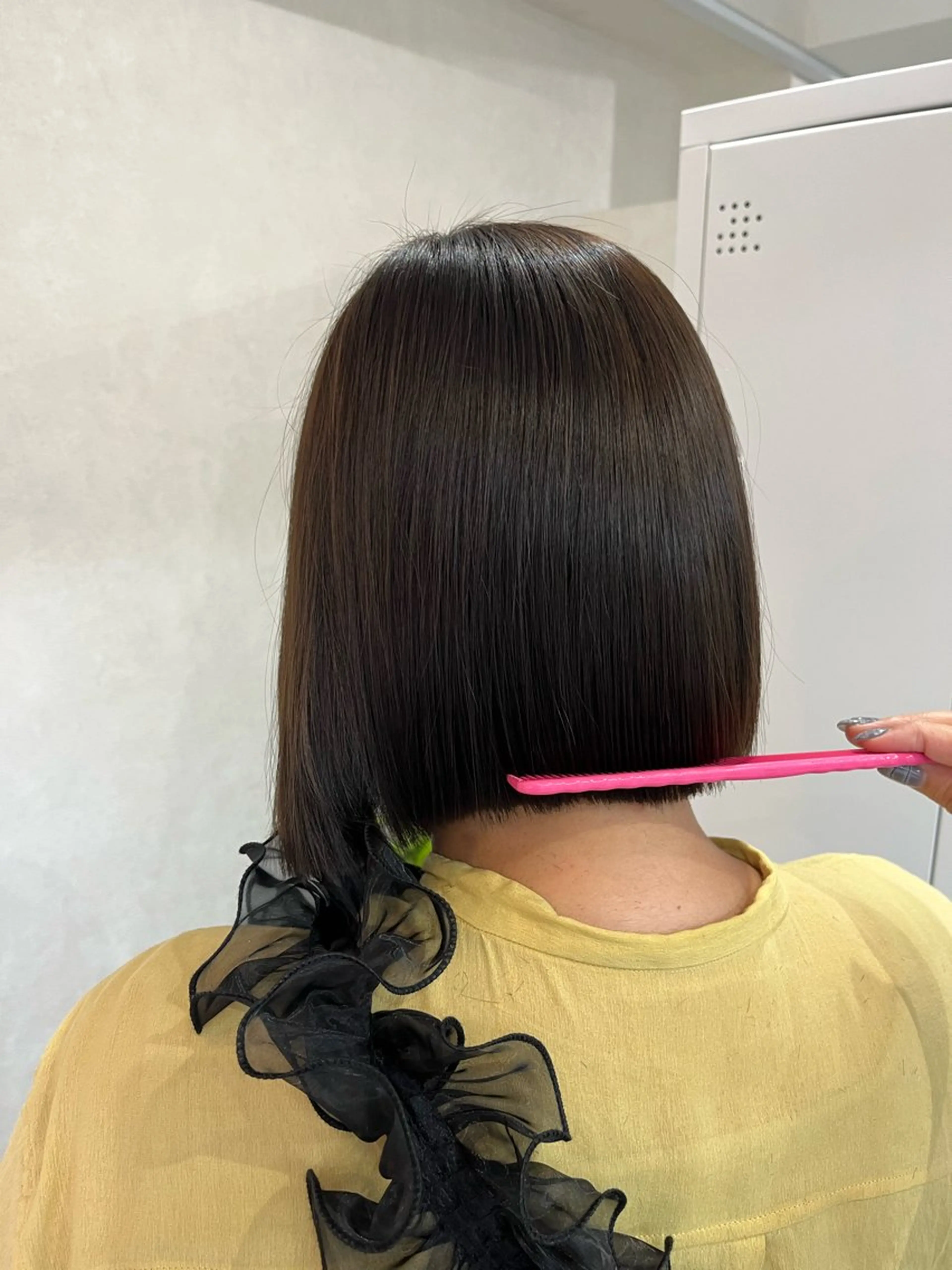 ショート カラー ボブ FERIA あべの yumeho🍭のヘアスタイル