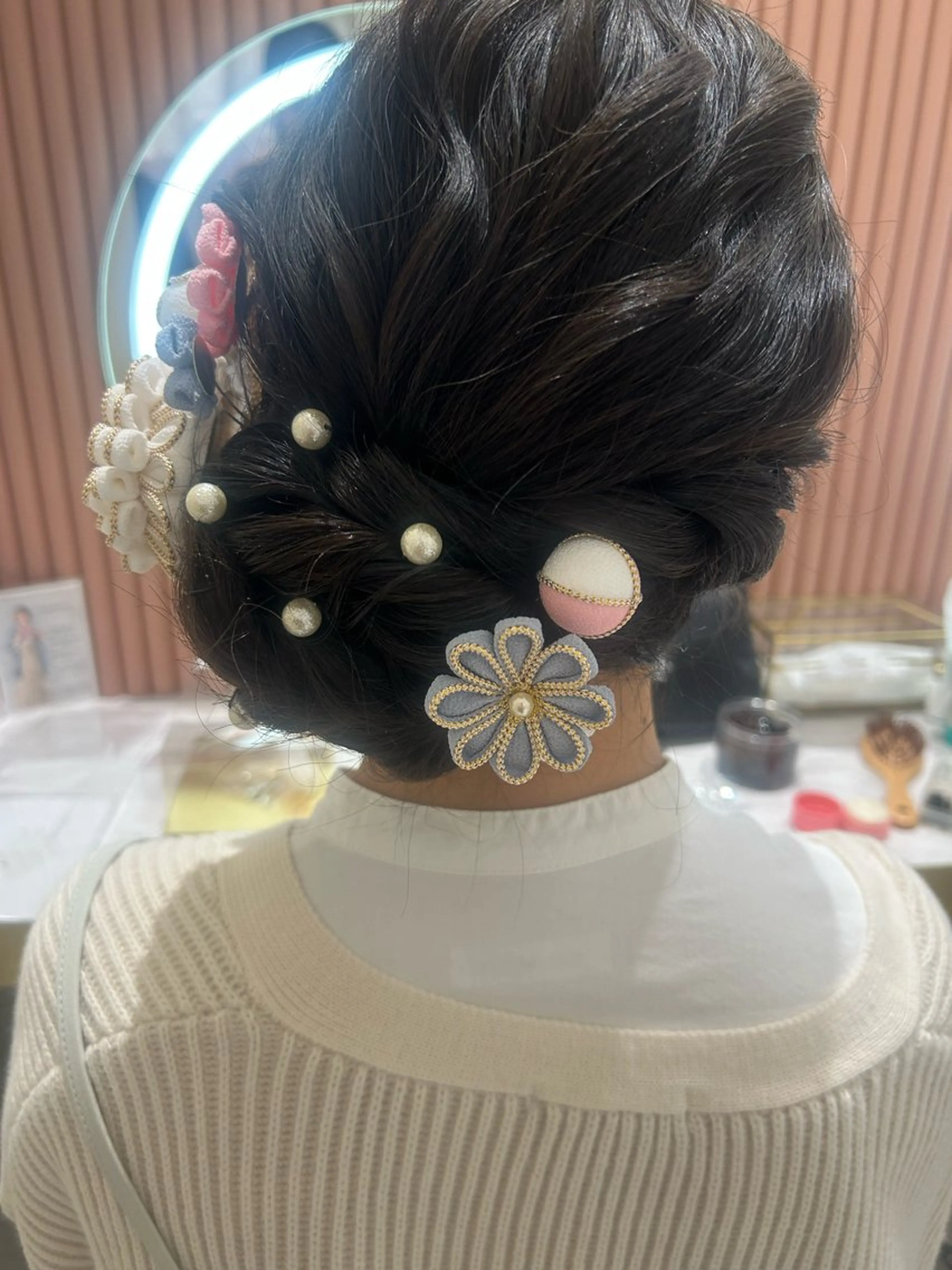 セミロング Delight ヘアメイク着付けのヘアスタイル