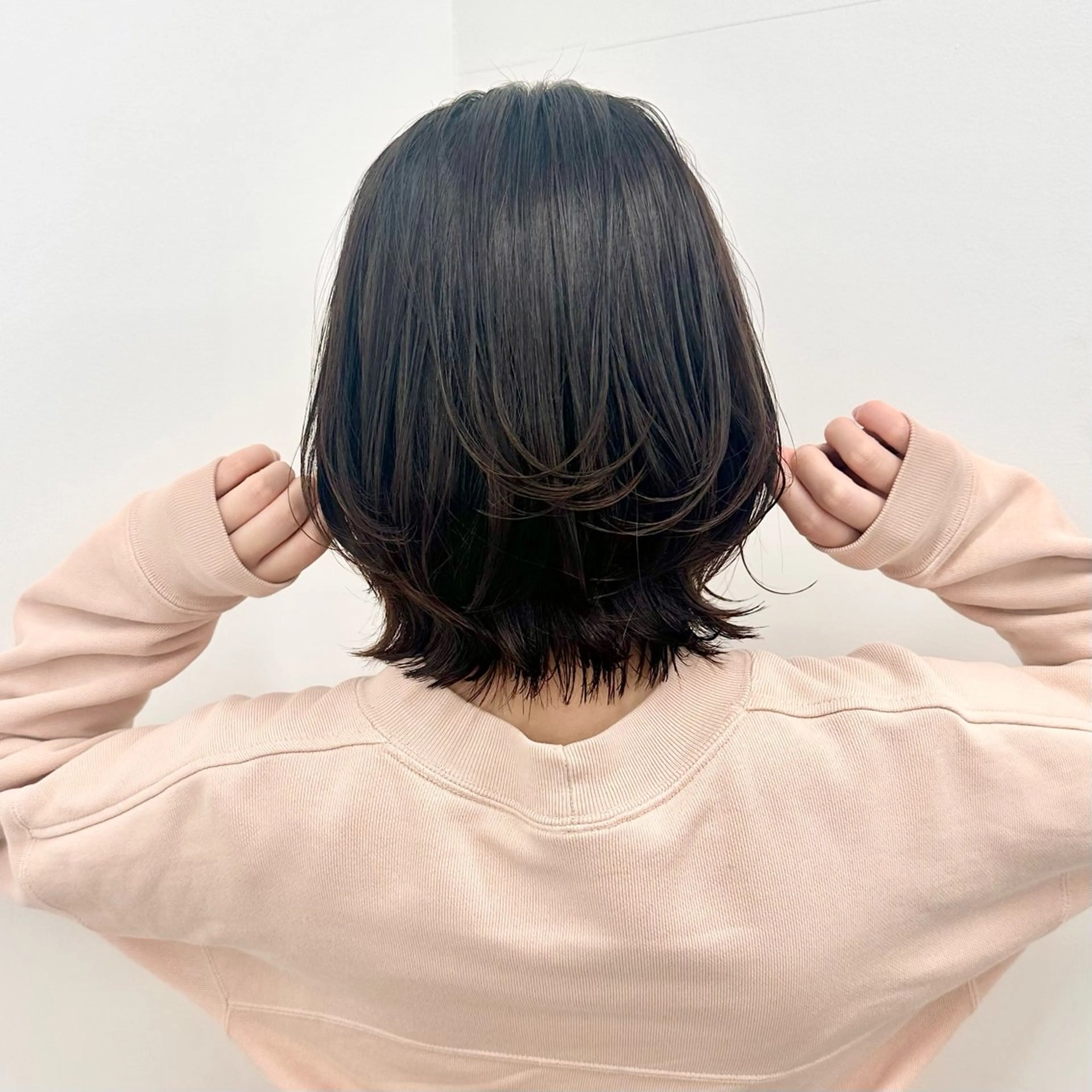 ミディアム カラー カット ヘアカラー トリートメント ブリーチなし/レイヤ ー特化🌈Tommyのヘアスタイル