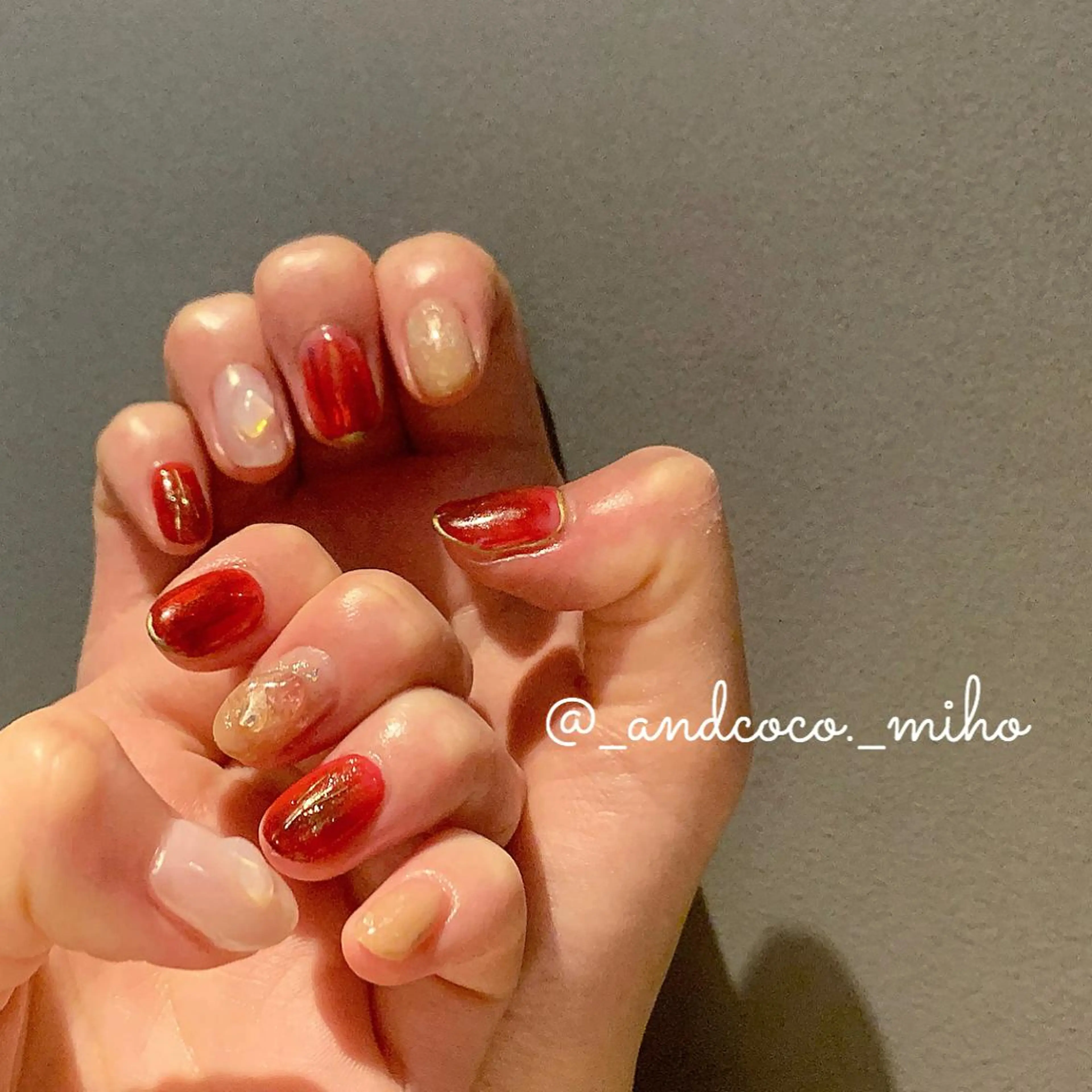 ネイル ハンドネイル Nailist〻 mihoのネイルデザイン