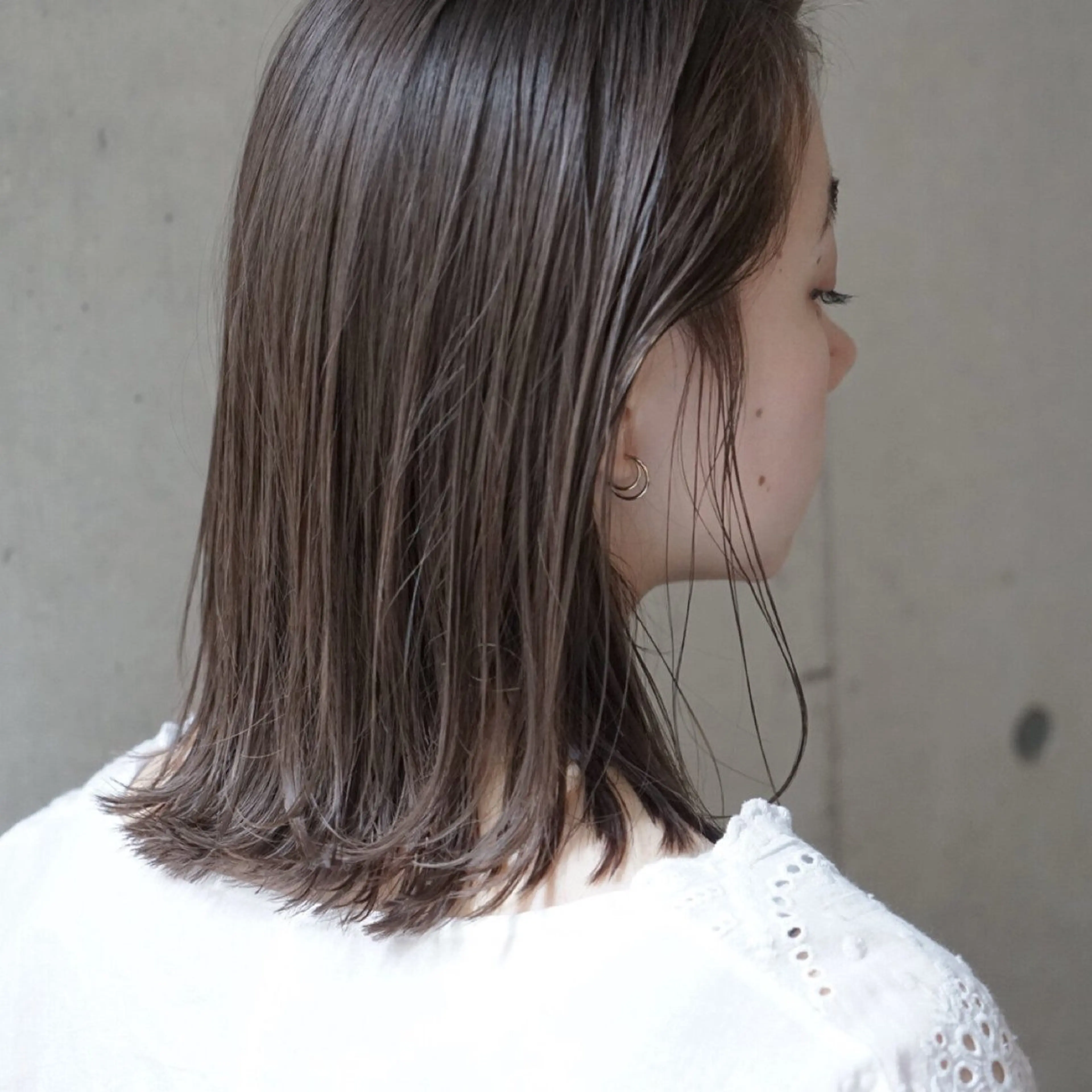 ヘアカラー➕スタイリングブローの写真