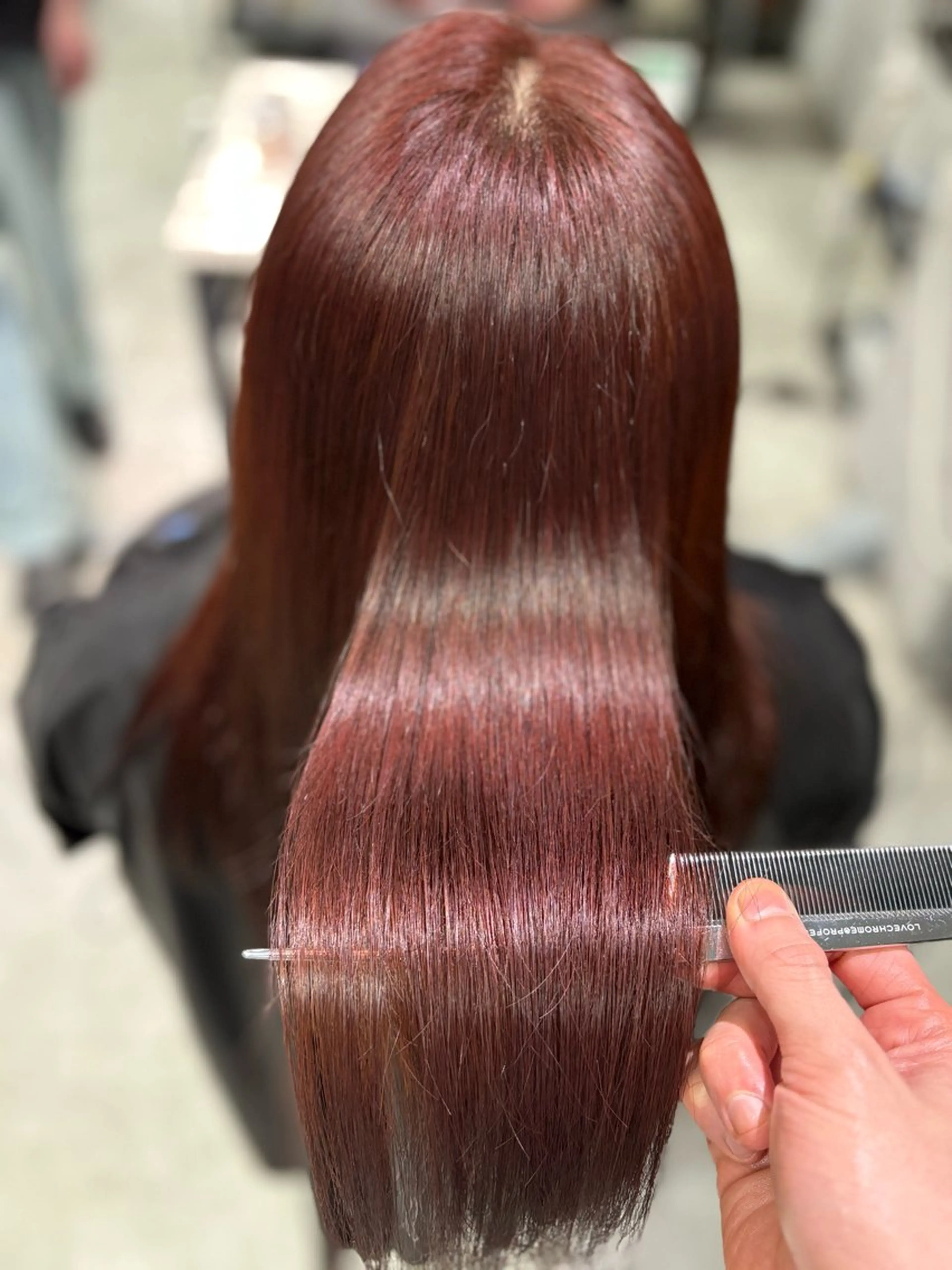 カラー ヘアカラー 難波/透明感カラー 悠渡のヘアスタイル