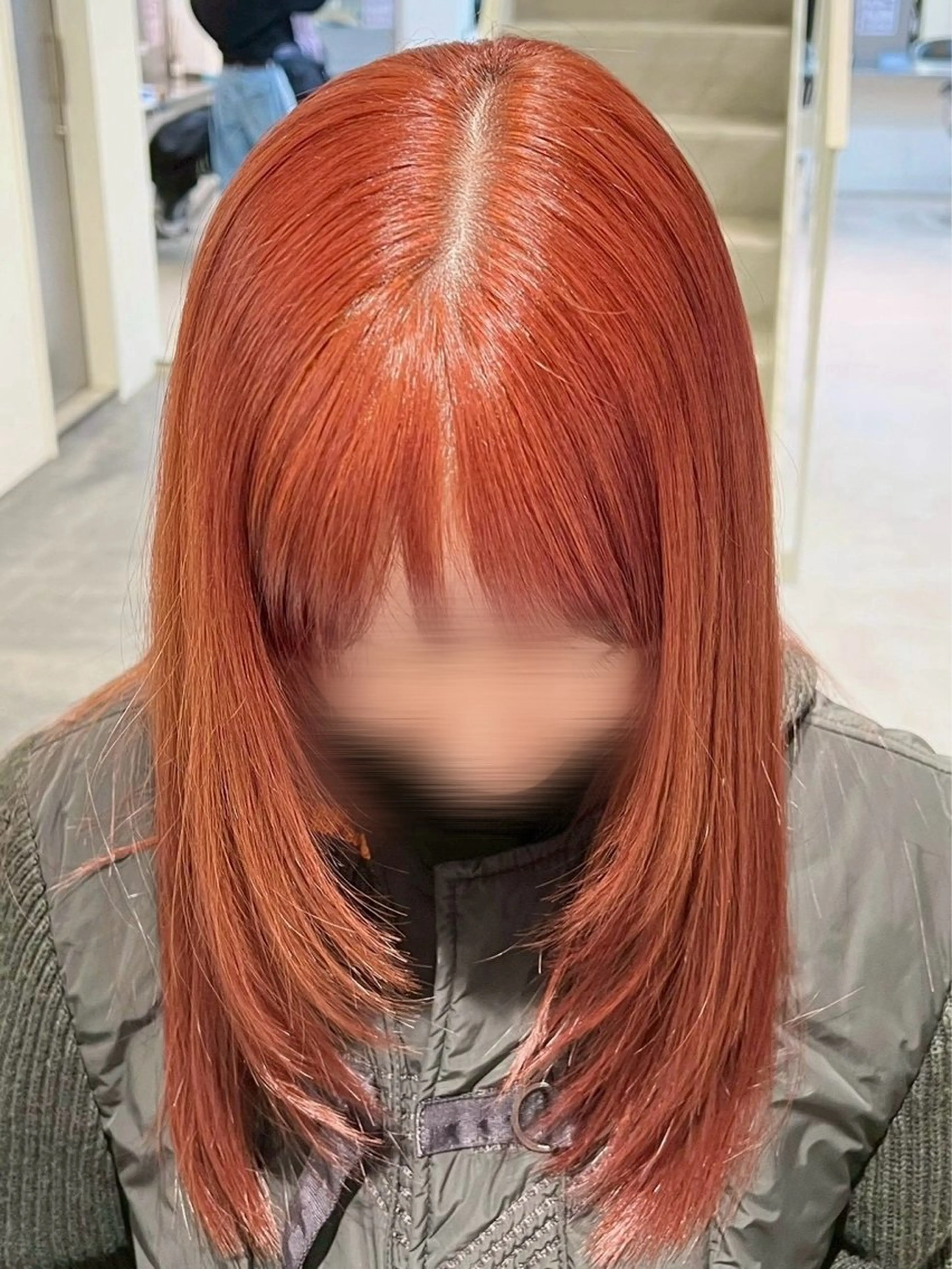 セミロング MOMOKA LUCK TOKYOのヘアスタイル