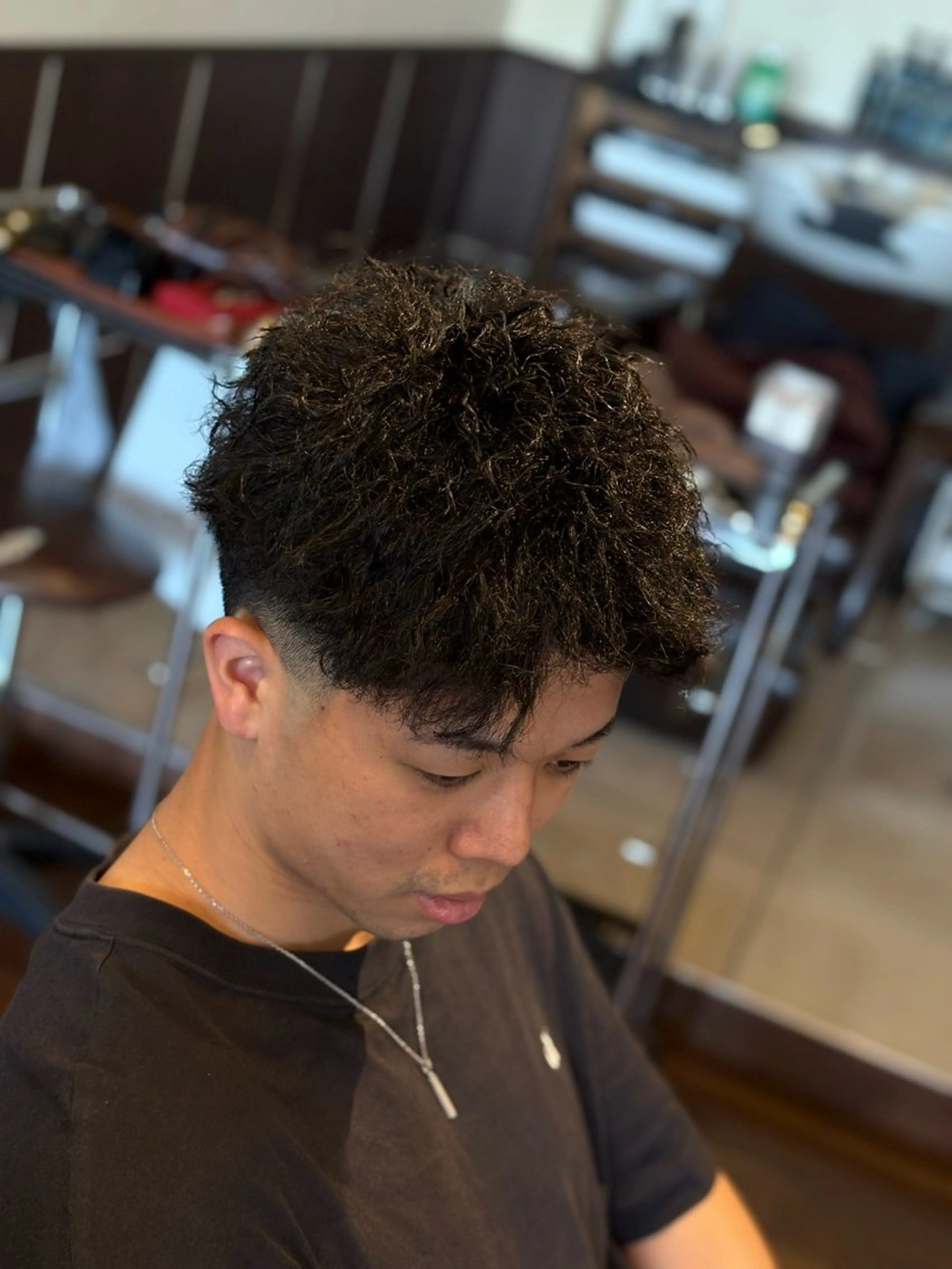 メンズ パーマ 西田 祥馬/メンズヘア特化のヘアスタイル