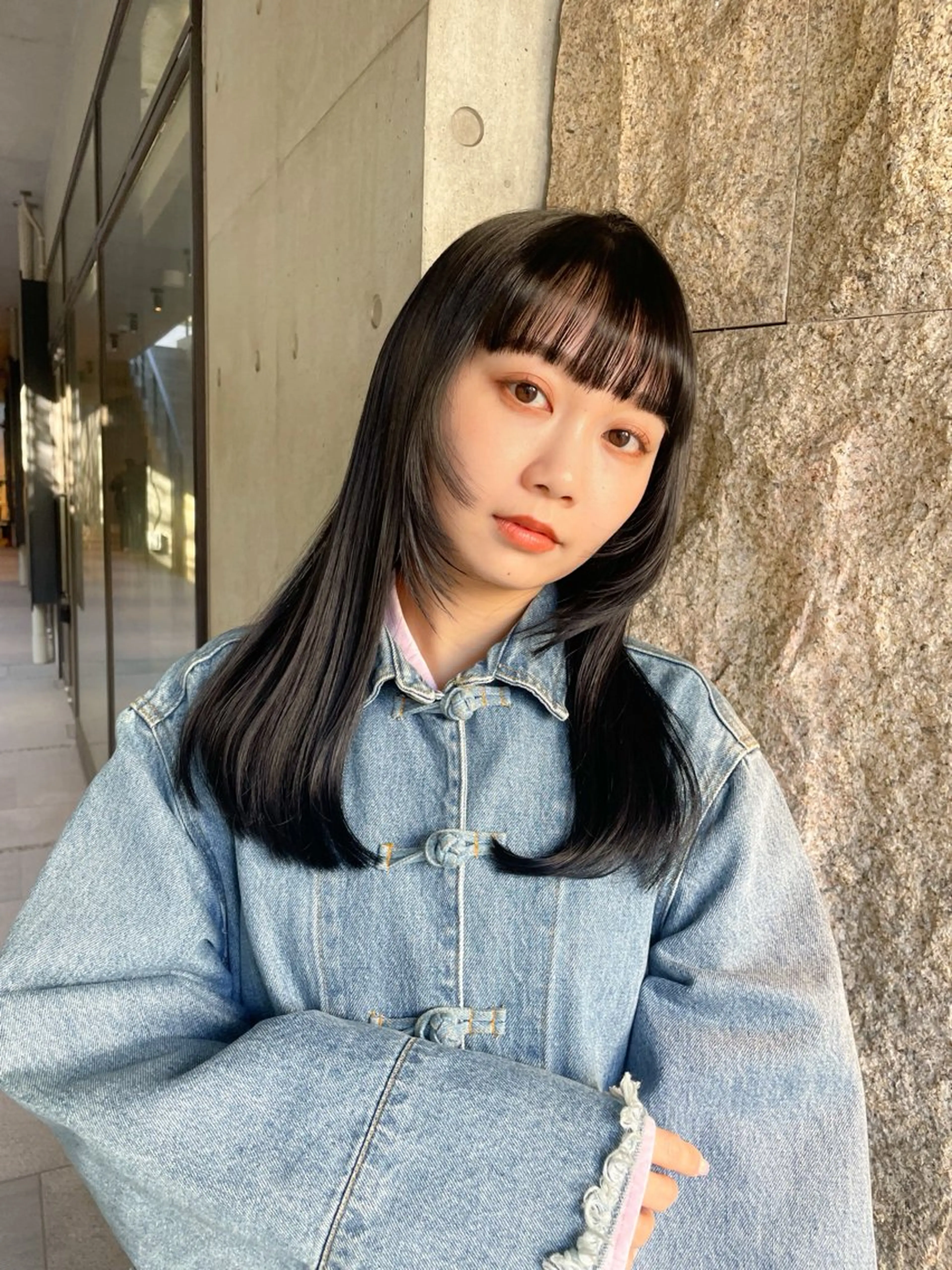 ロング カラー レイヤー/柔らか 透明感カラー/ゆきなのヘアスタイル